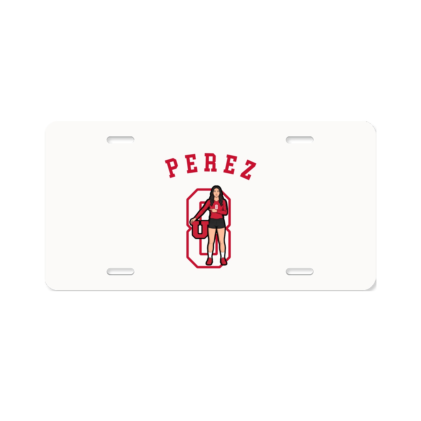License Plate — Shirsey Arch in Classic