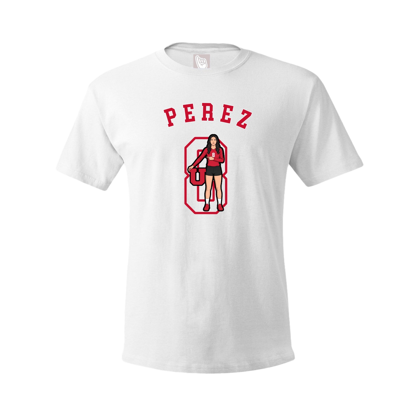 Tee — Shirsey Arch in White