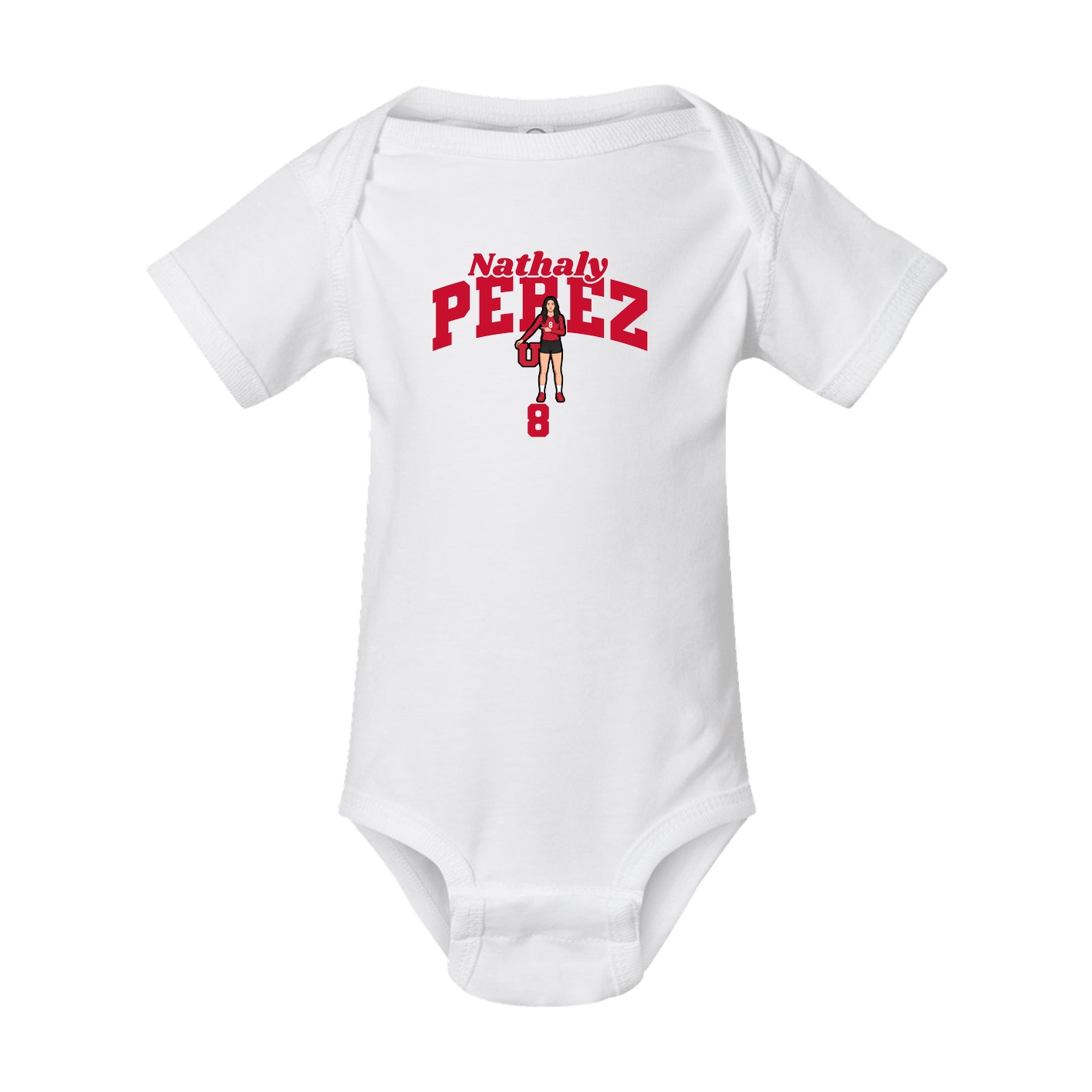 Baby Onesie — Signature Arch in White