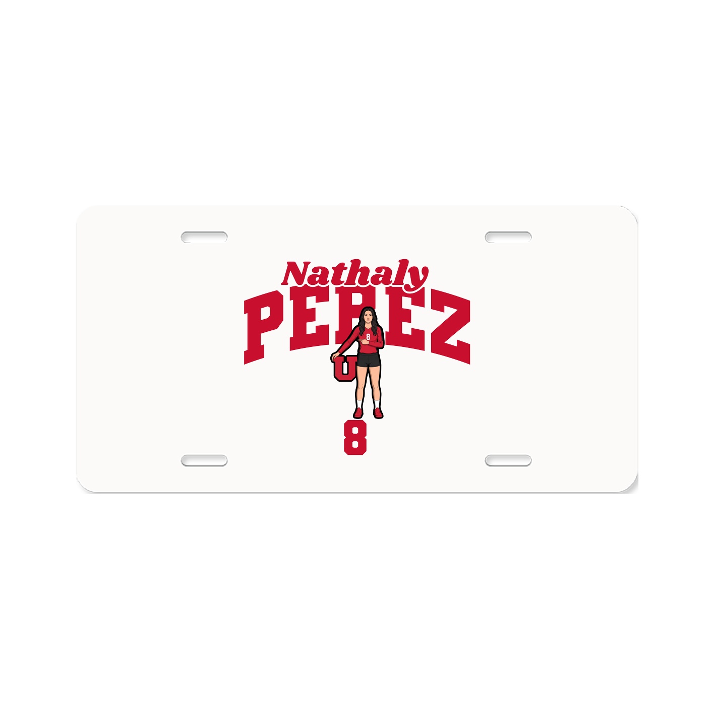 License Plate — Signature Arch in Classic