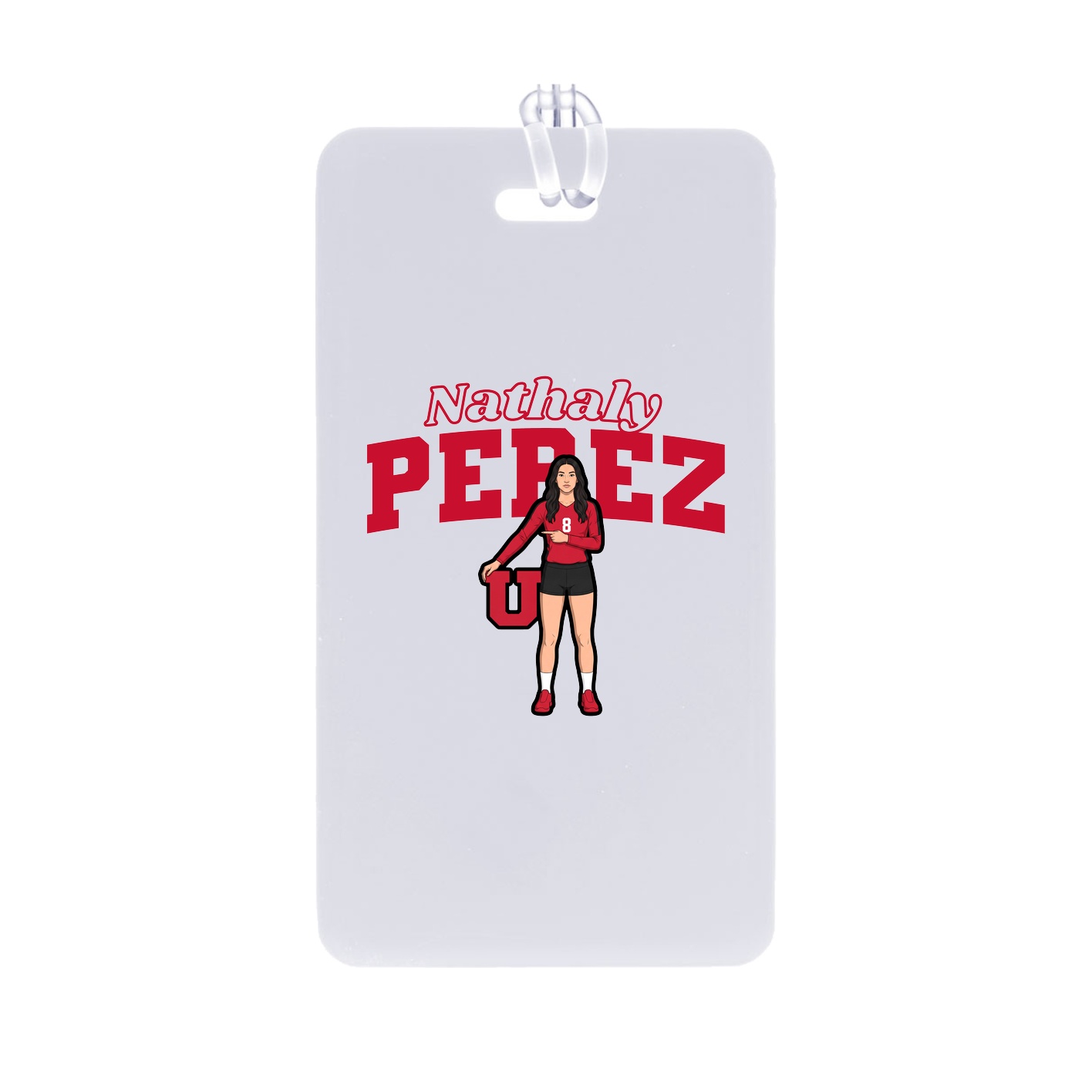 Bag Tag — Name Arch in Classic