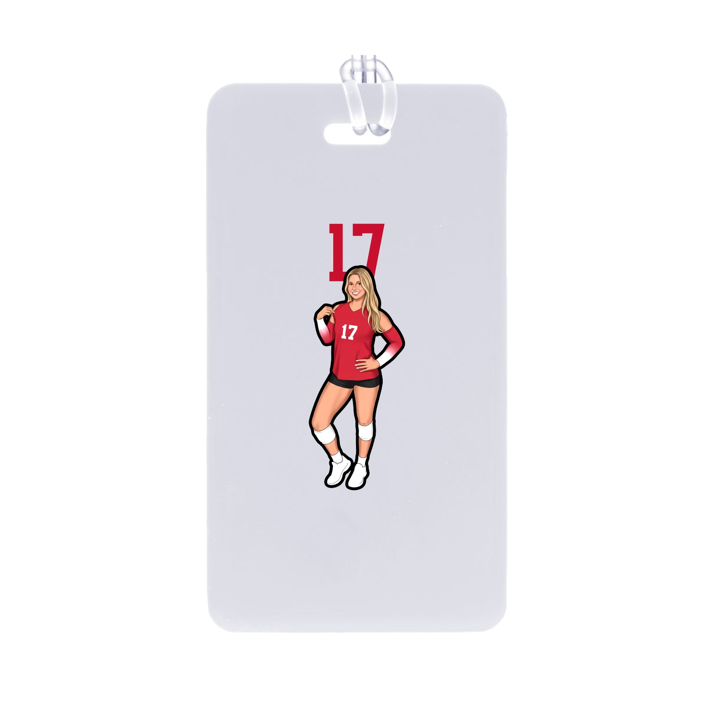 Bag Tag — Number Top in Classic
