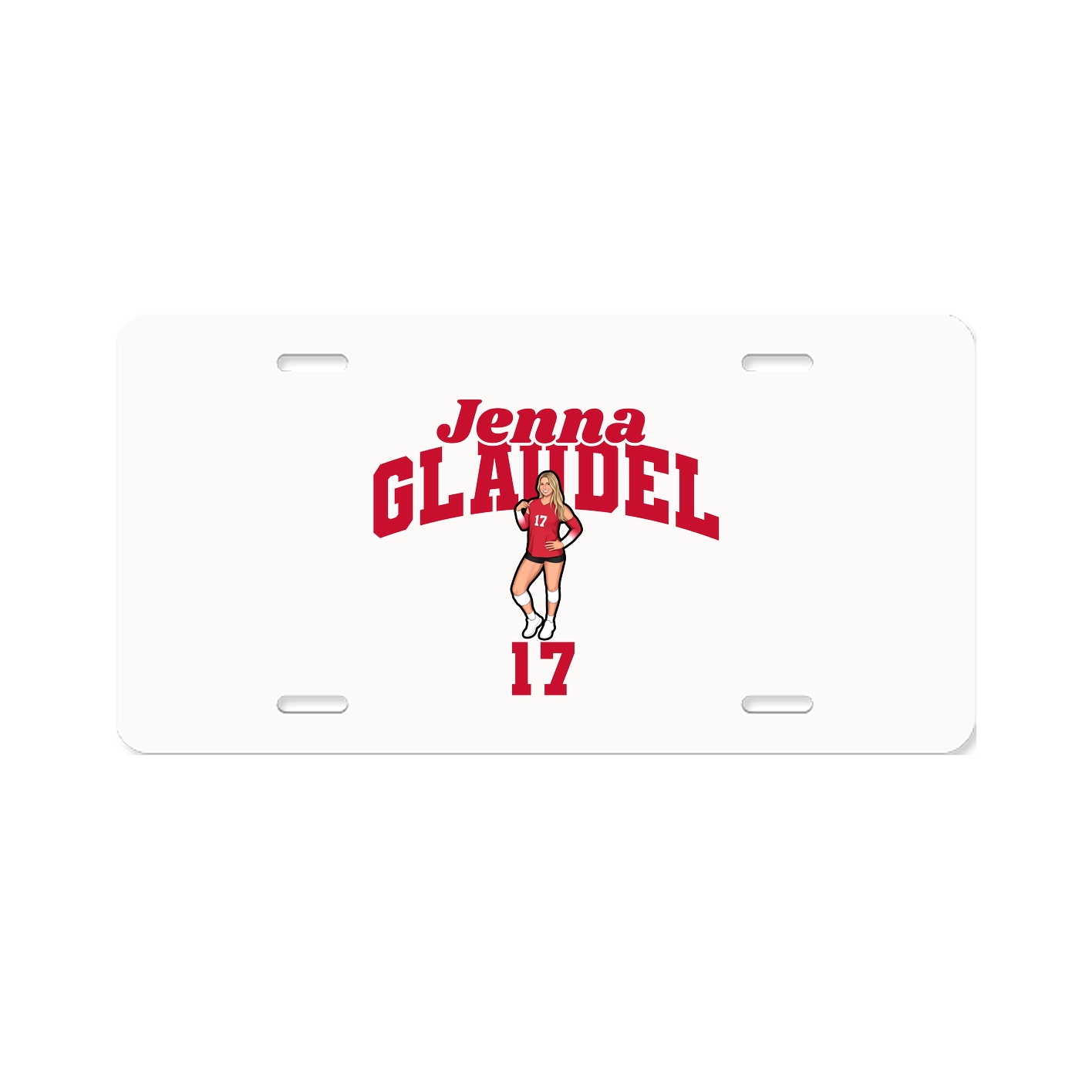 License Plate — Signature Arch in Classic
