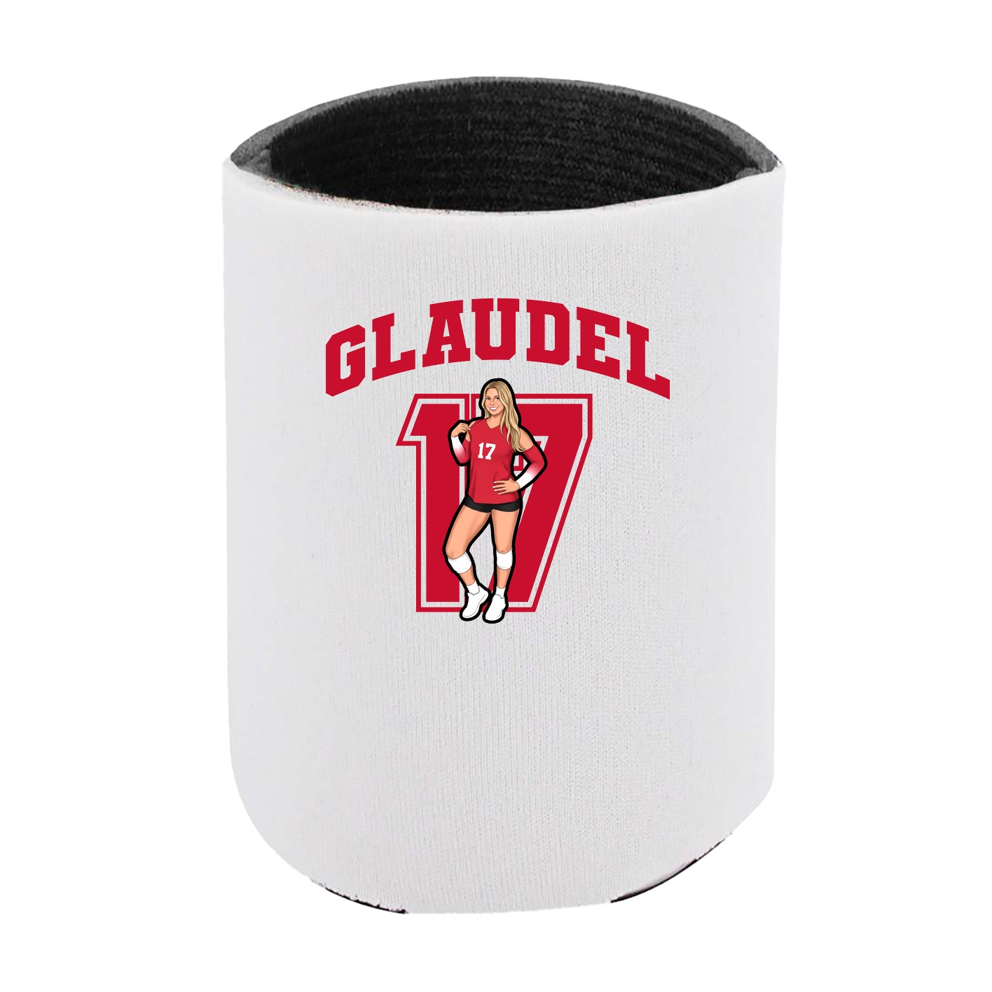 Can Holder — Number in White