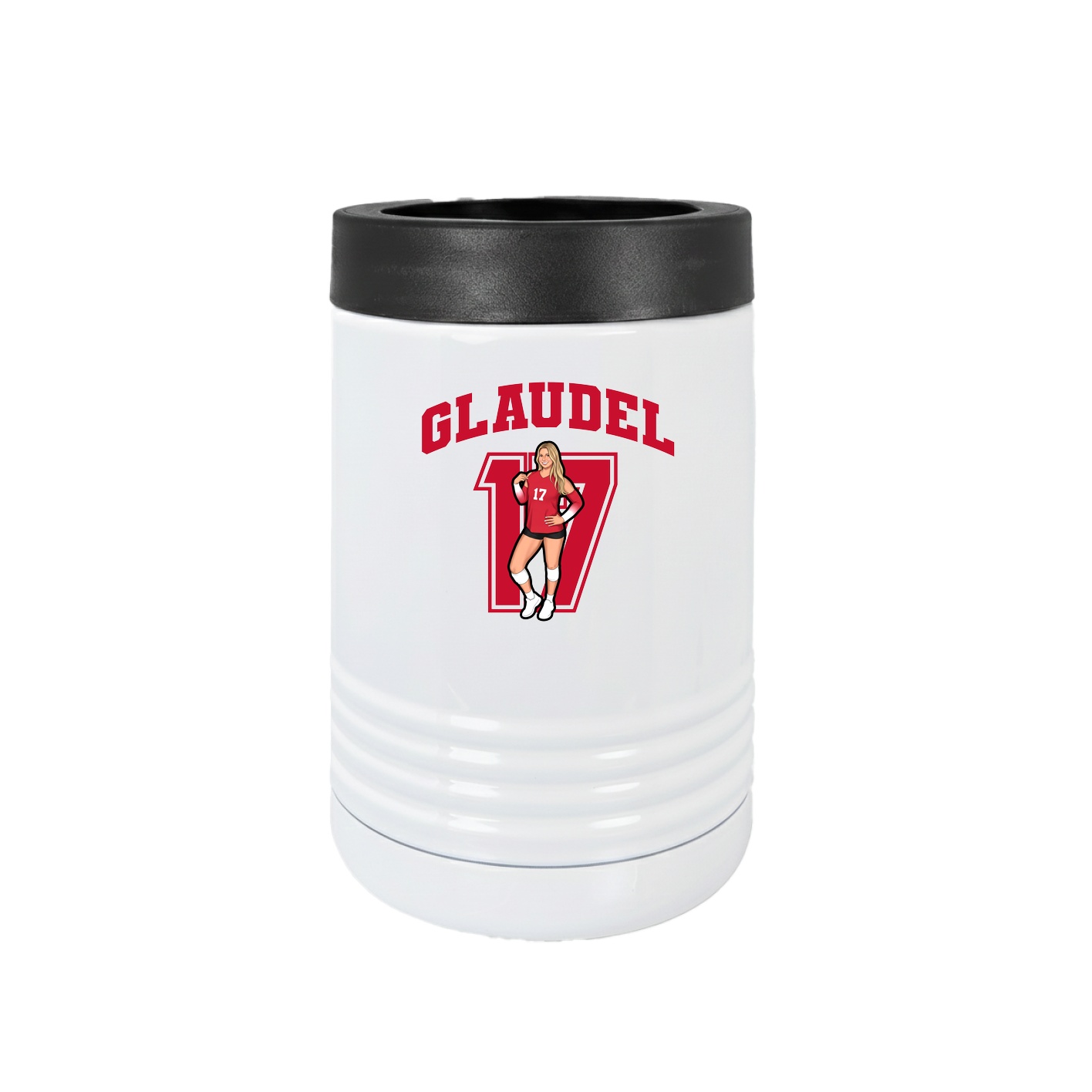 Beverage Holder — Number in White