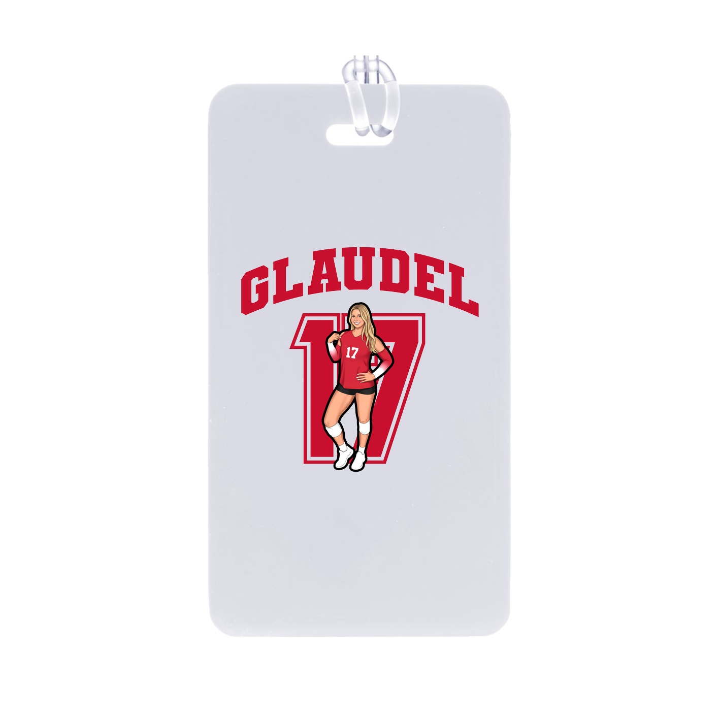 Bag Tag — Number in Classic