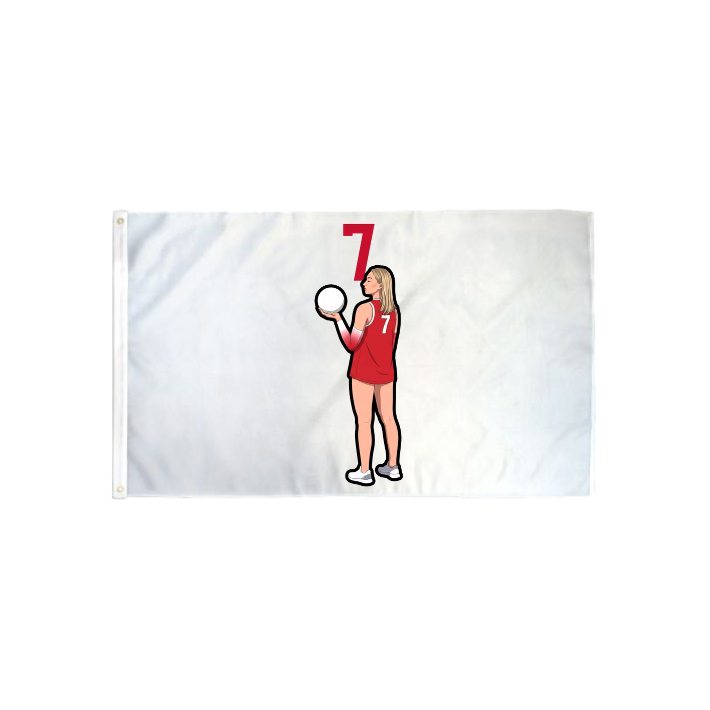 3x5 Flag — Number Top in Classic