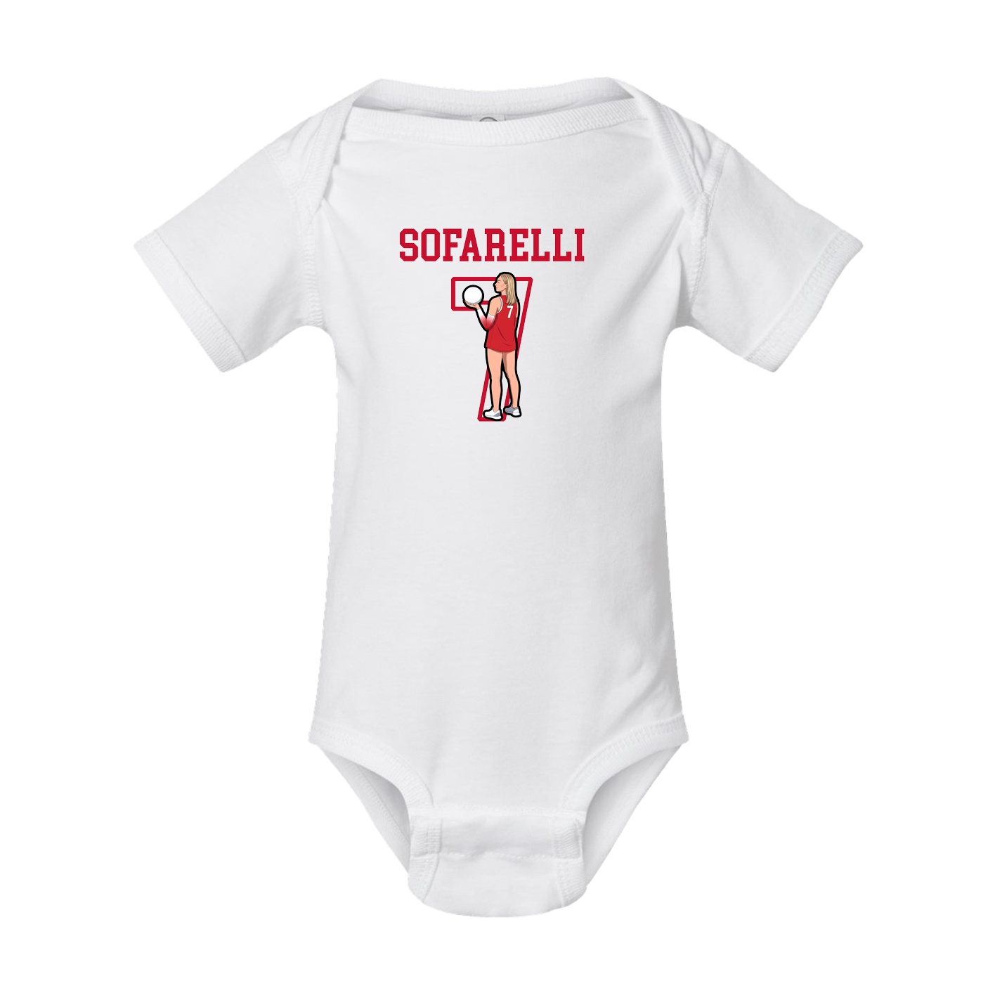 Baby Onesie — Shirsey in White