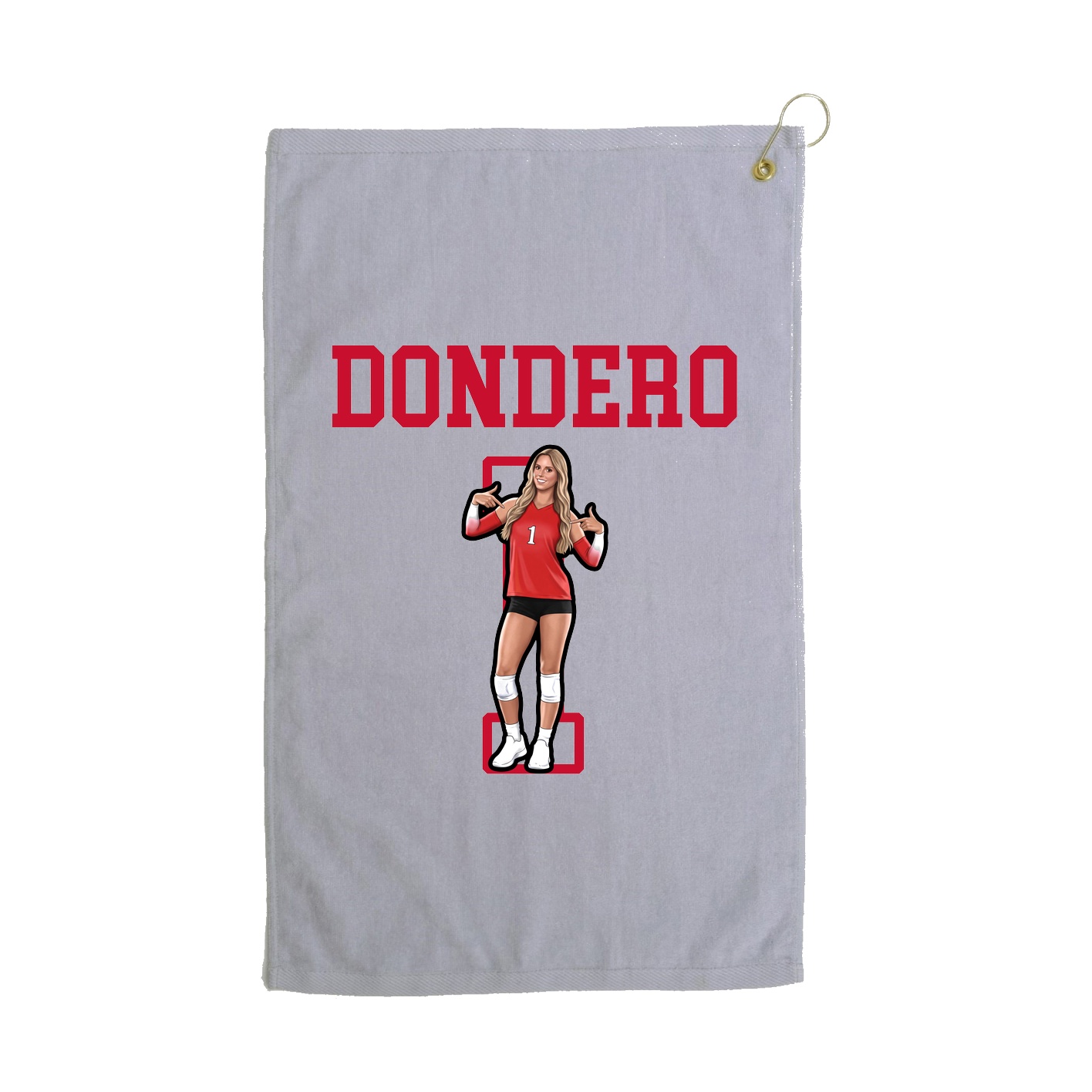 Golf Towel — Shirsey in Grey
