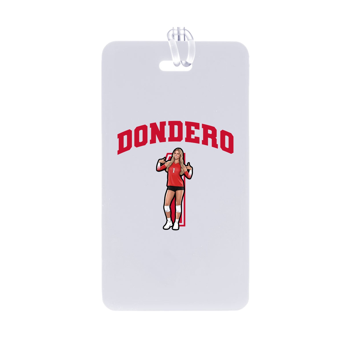 Bag Tag — Number in Classic