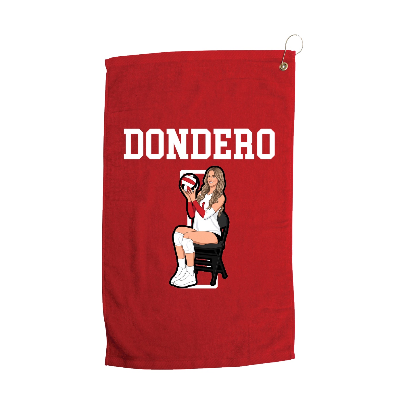 Golf Towel — Shirsey in Red
