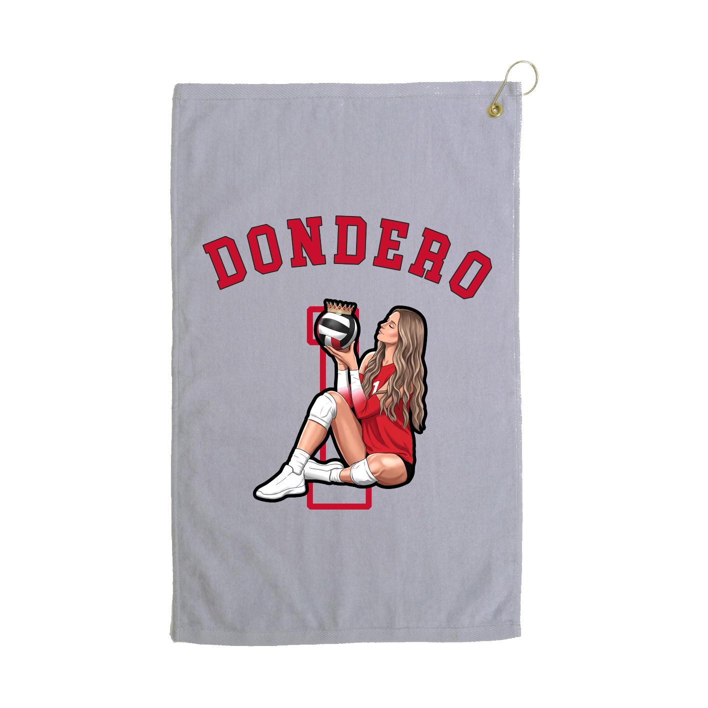 Golf Towel — Shirsey Arch in Grey