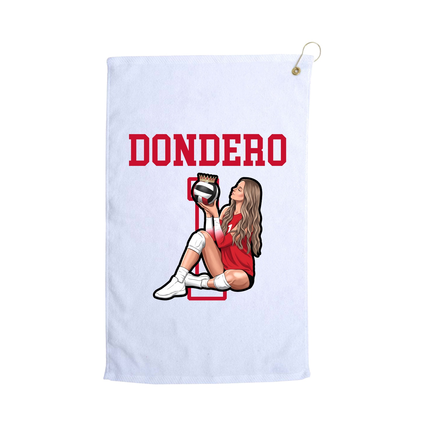 Golf Towel — Shirsey in White