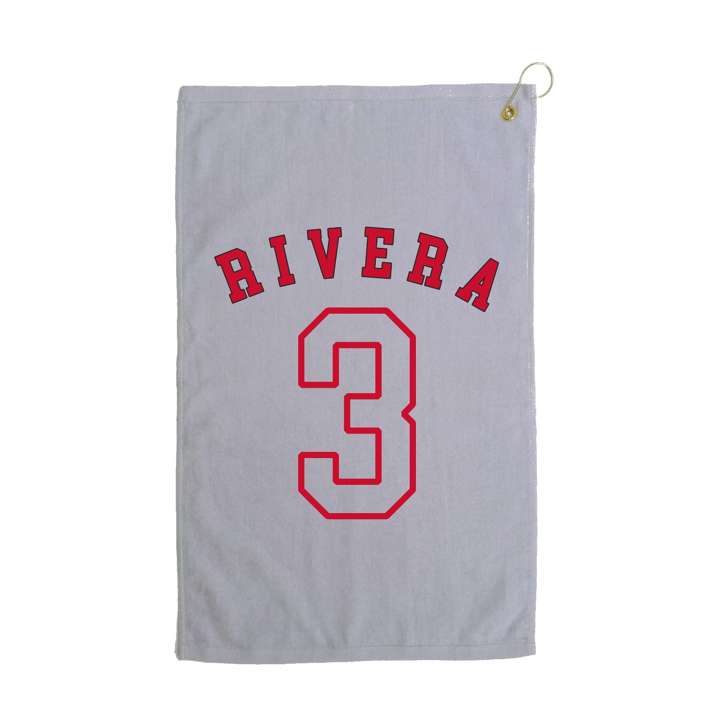Golf Towel — Shirsey Arch in Grey