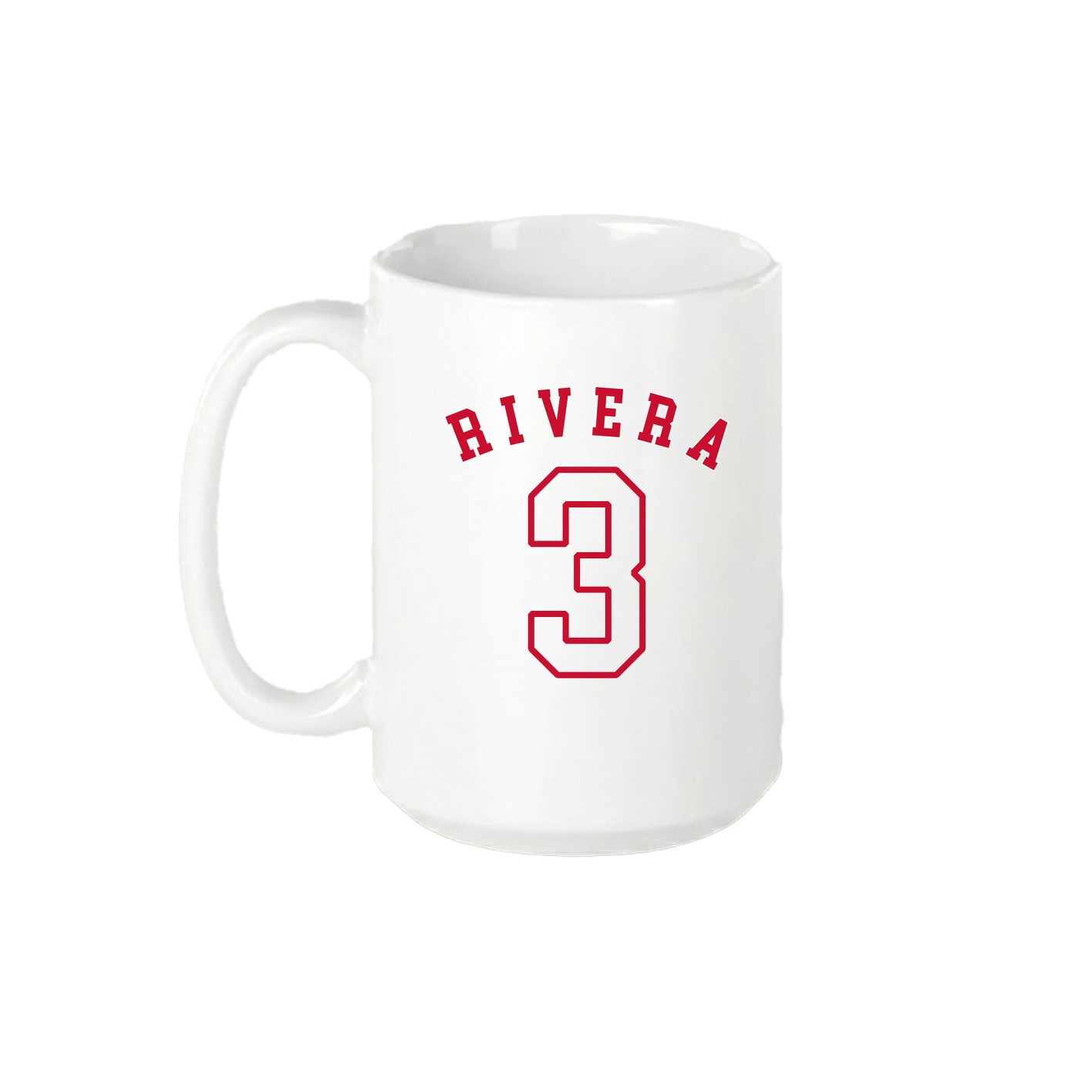 15oz Coffee Mug — Shirsey Arch in White