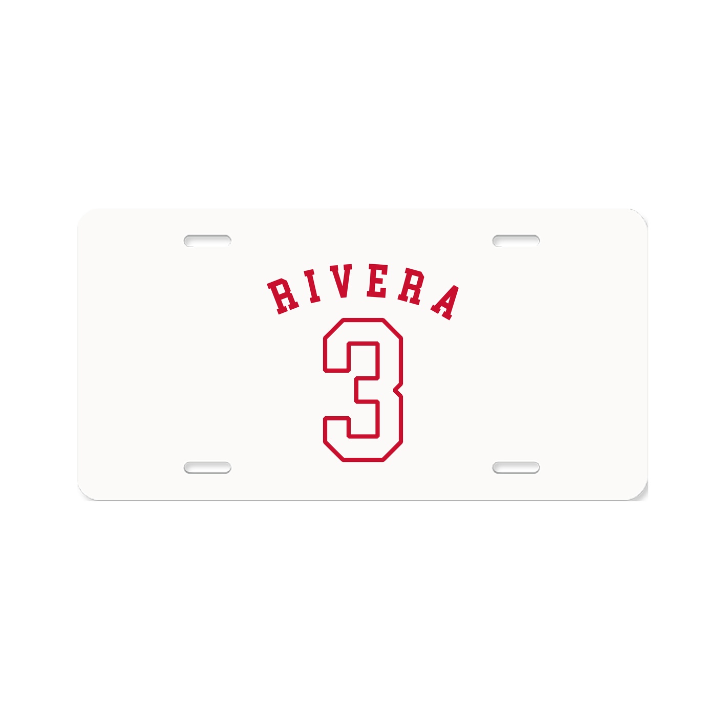 License Plate — Shirsey Arch in Classic