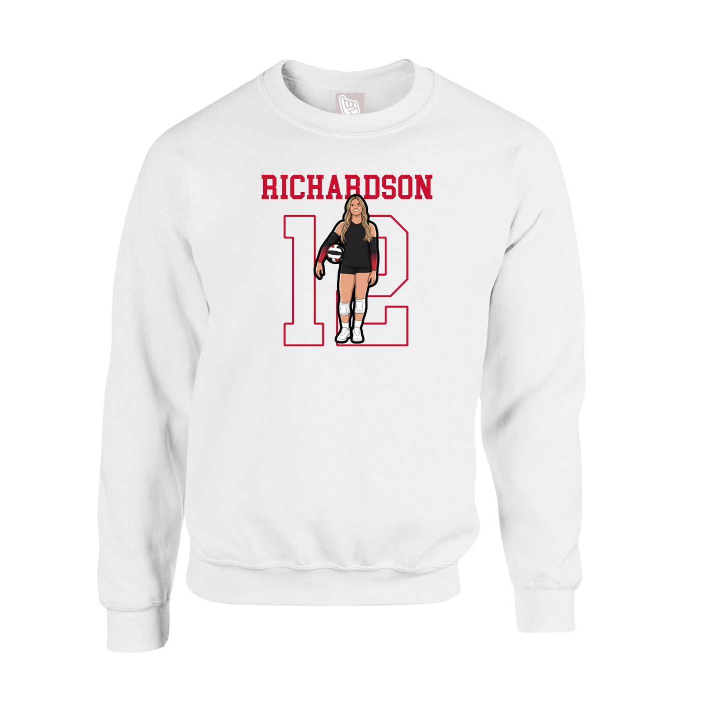 Fleece Crew — Shirsey in White