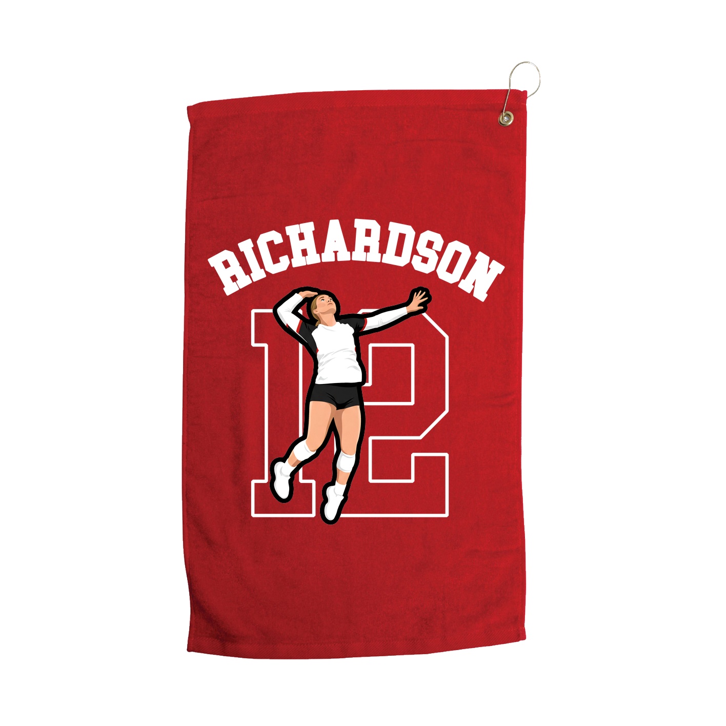 Golf Towel — Shirsey Arch in Red