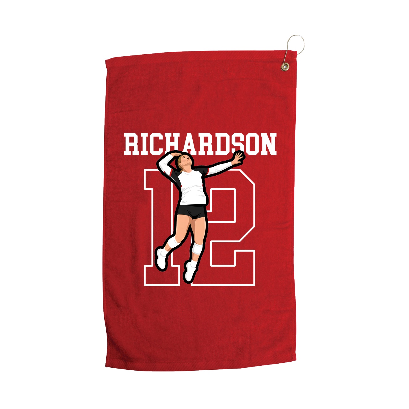 Golf Towel — Shirsey in Red