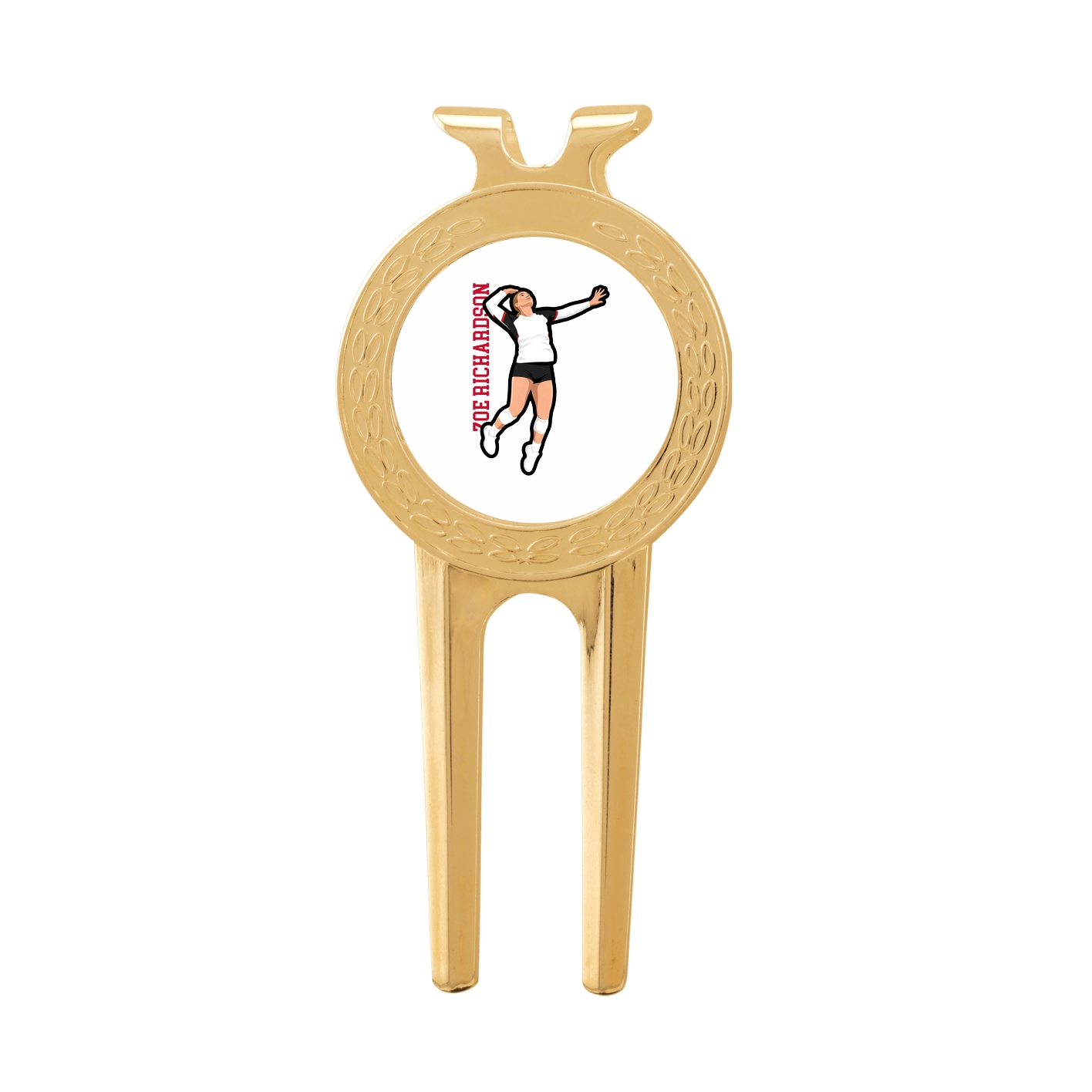 Divot Tool with Ball Marker — Name Vertical in Classic