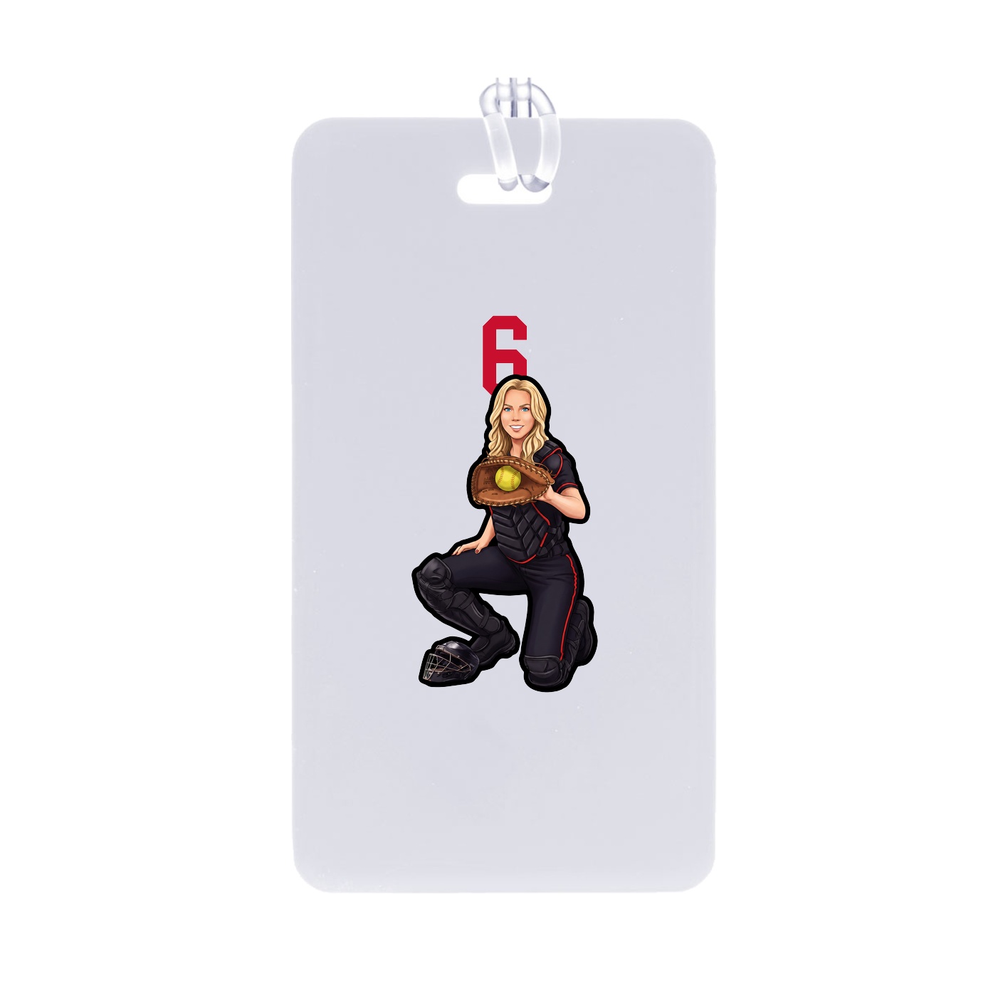 Bag Tag — Number Top in Classic