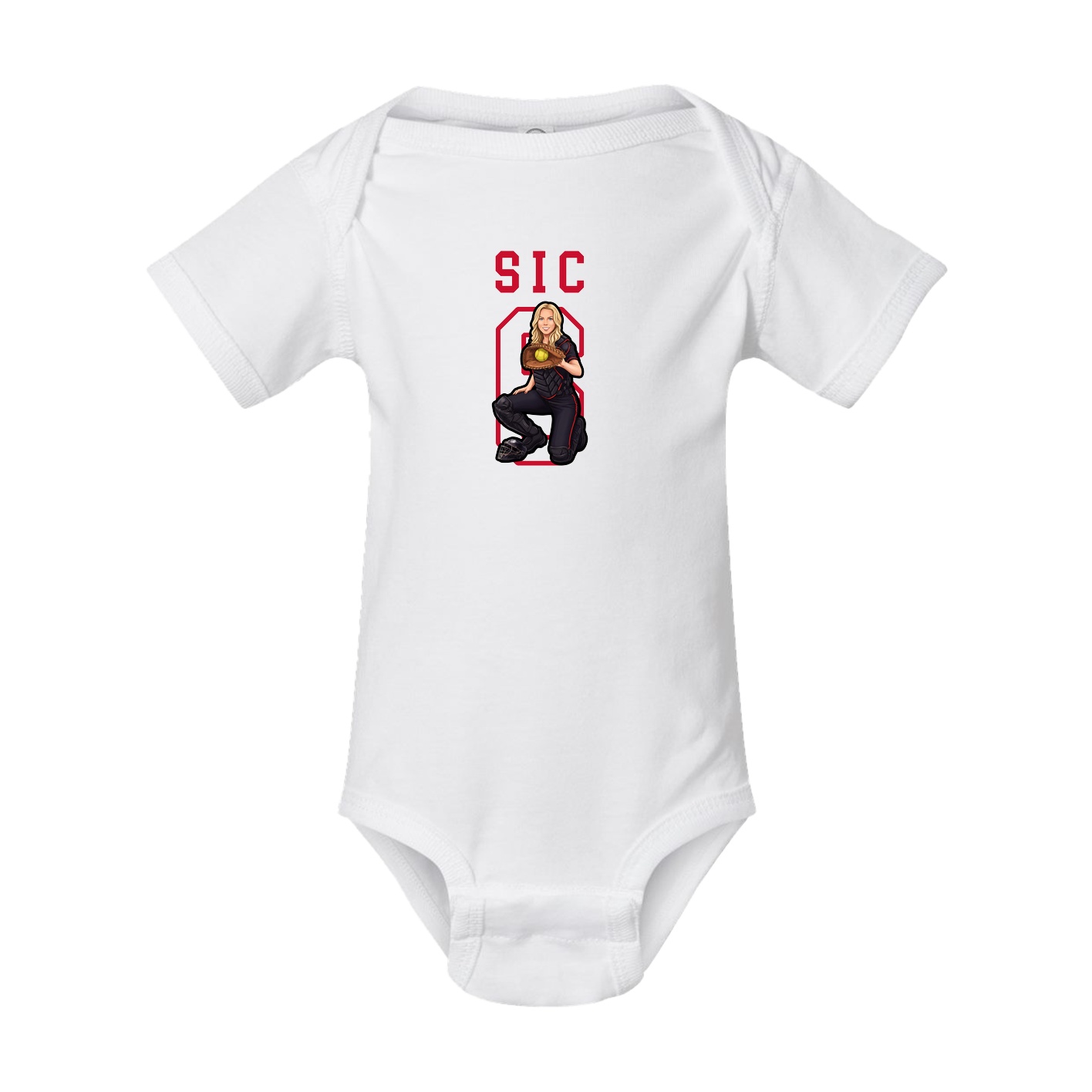 Baby Onesie — Shirsey in White