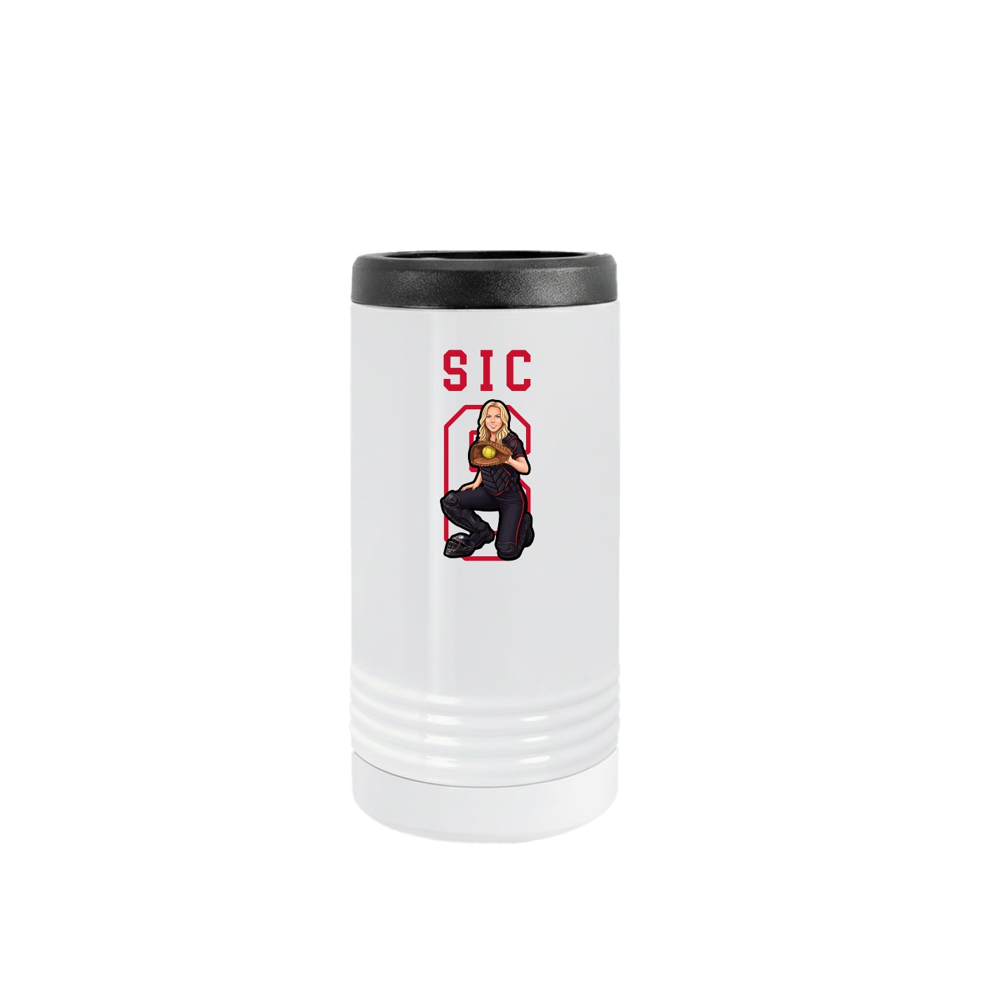 Slim Beverage Holder — Shirsey in White