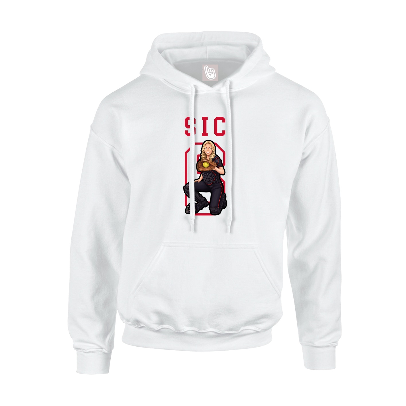 Youth Hoodie — Shirsey in White