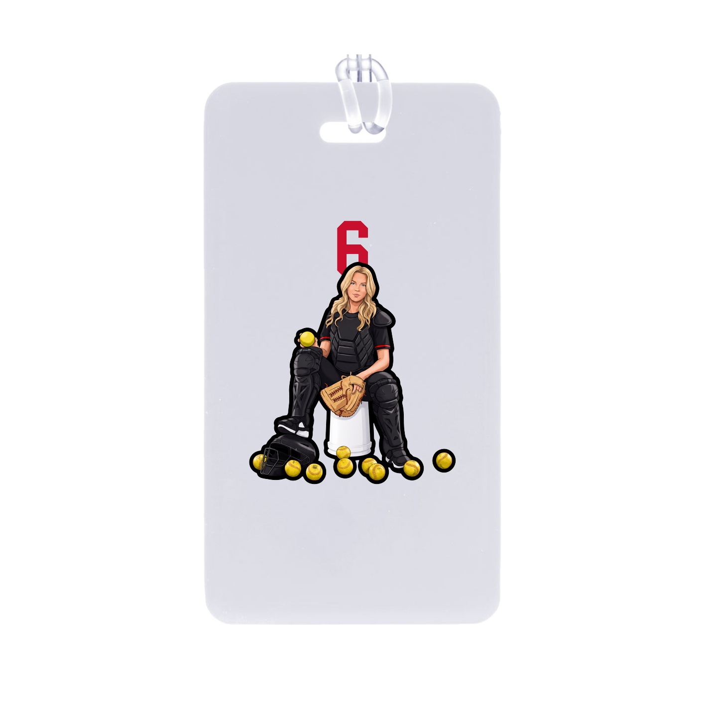 Bag Tag — Number Top in Classic