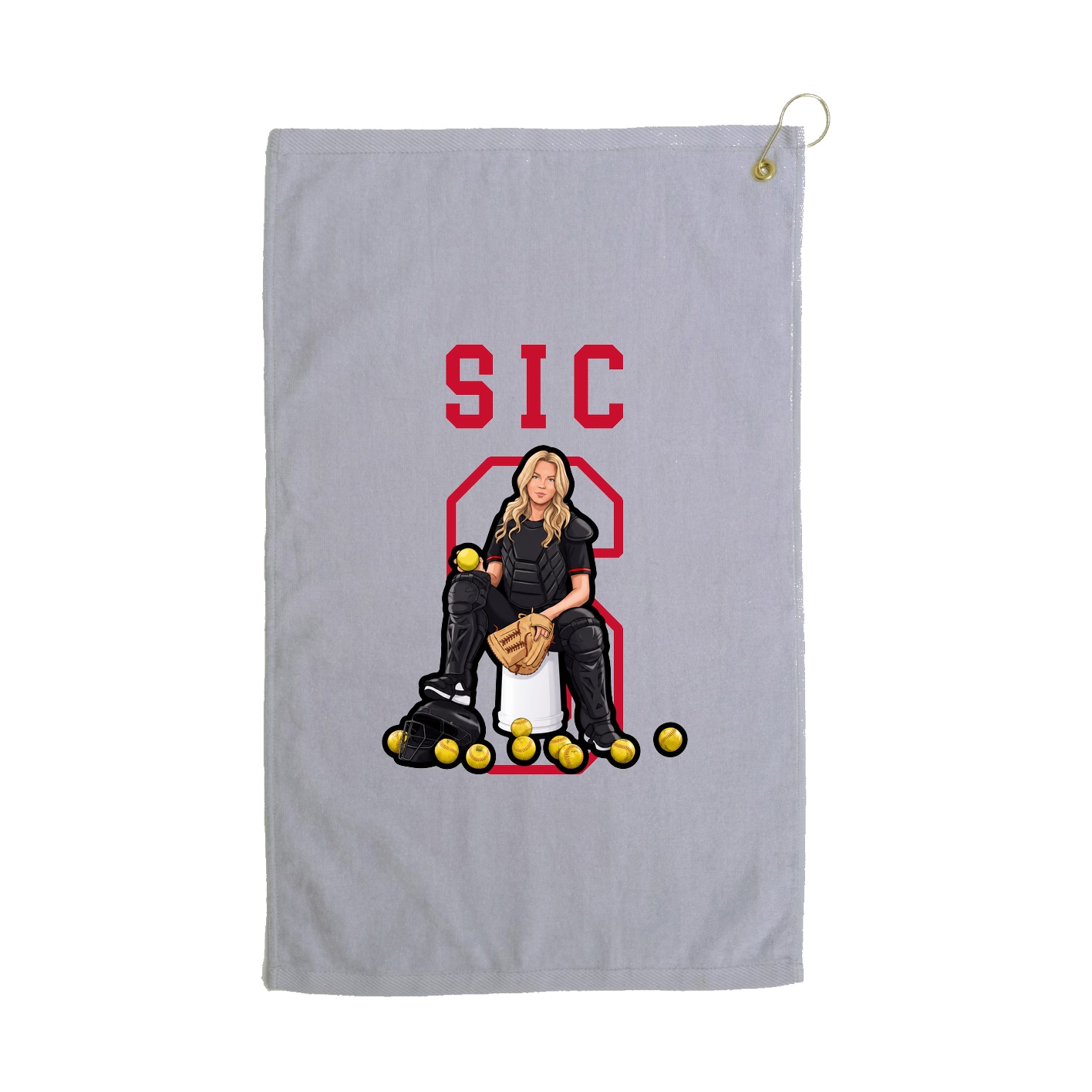 Golf Towel — Shirsey in Grey