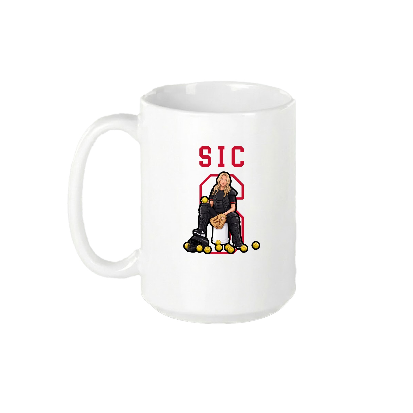 15oz Coffee Mug — Shirsey in White