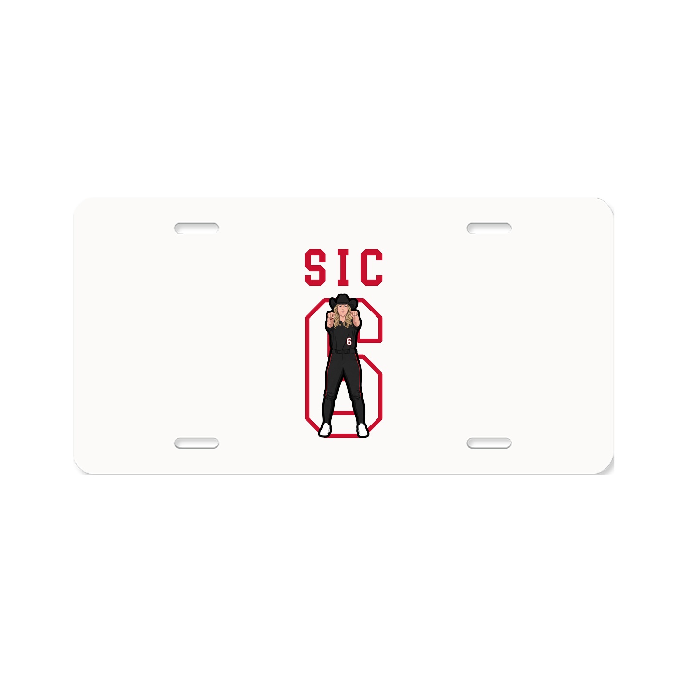 License Plate — Shirsey in Classic