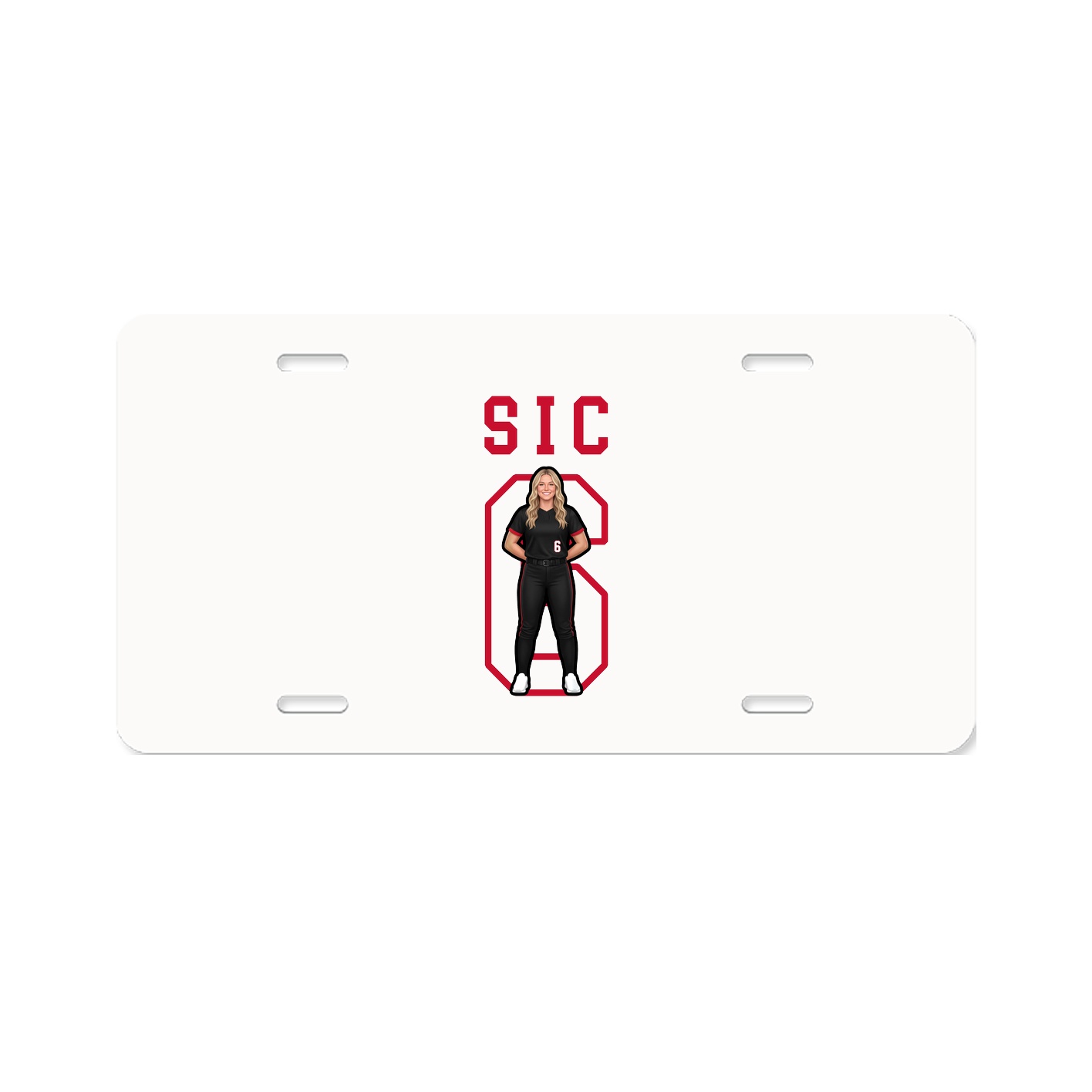 License Plate — Shirsey in Classic