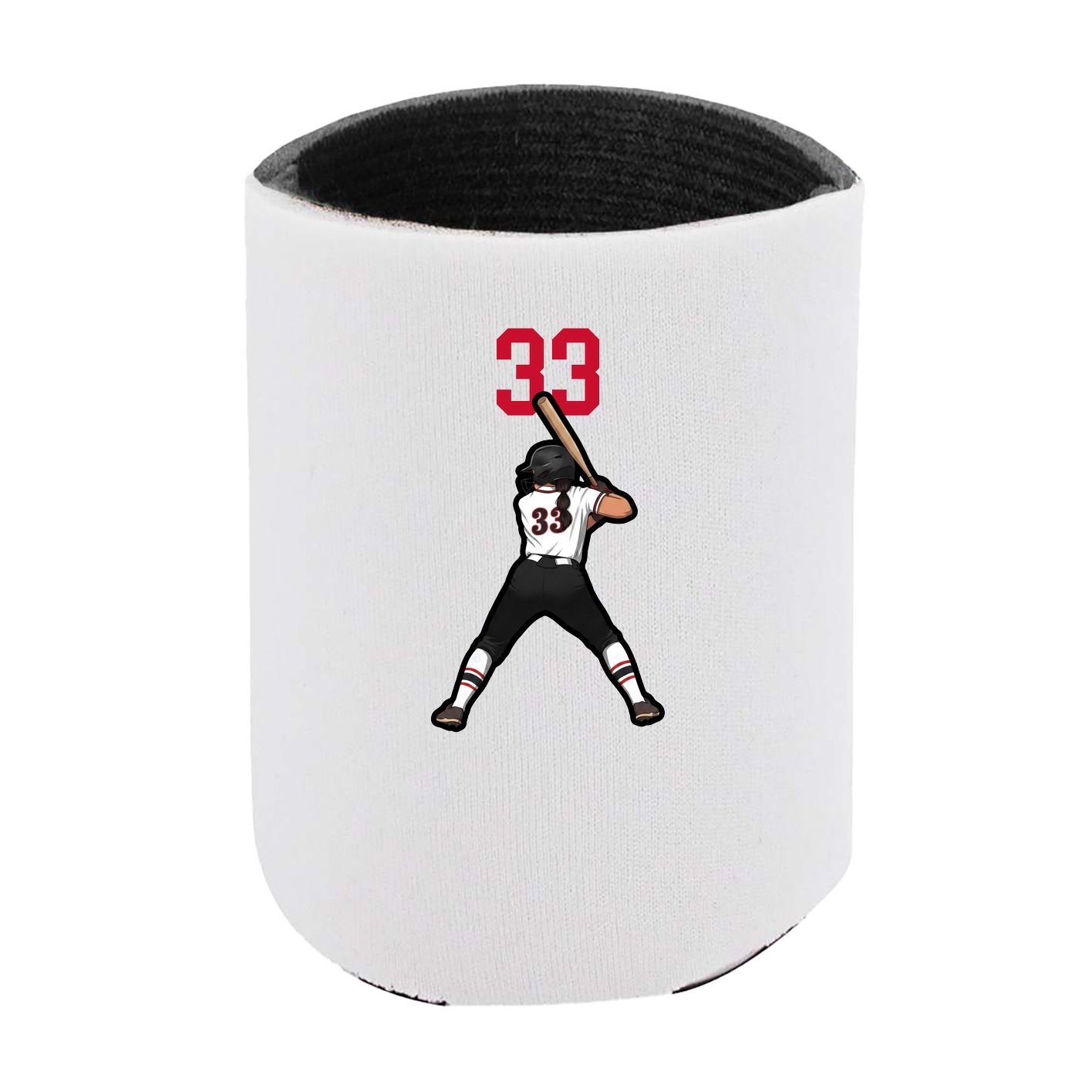 Can Holder — Number Top in White