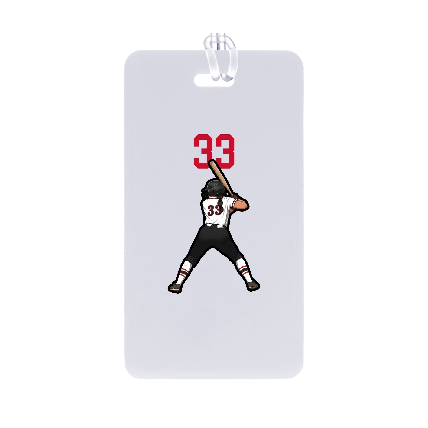 Bag Tag — Number Top in Classic