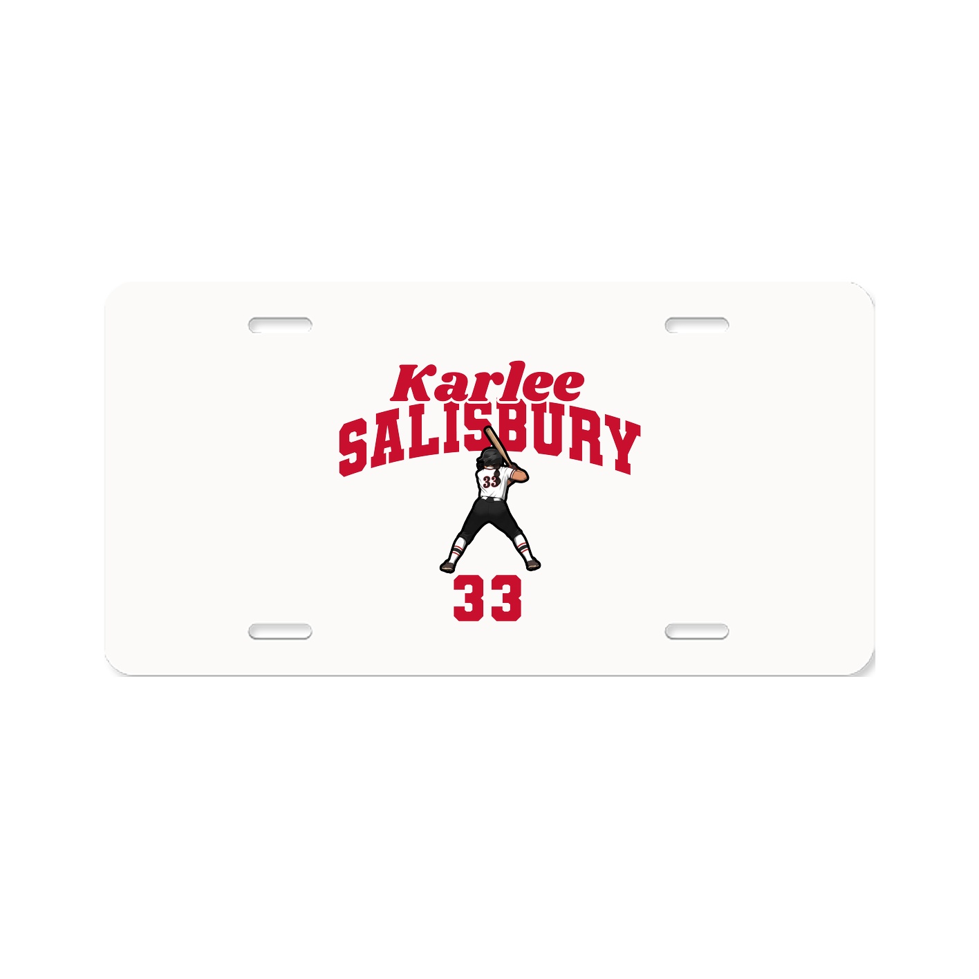 License Plate — Signature Arch in Classic