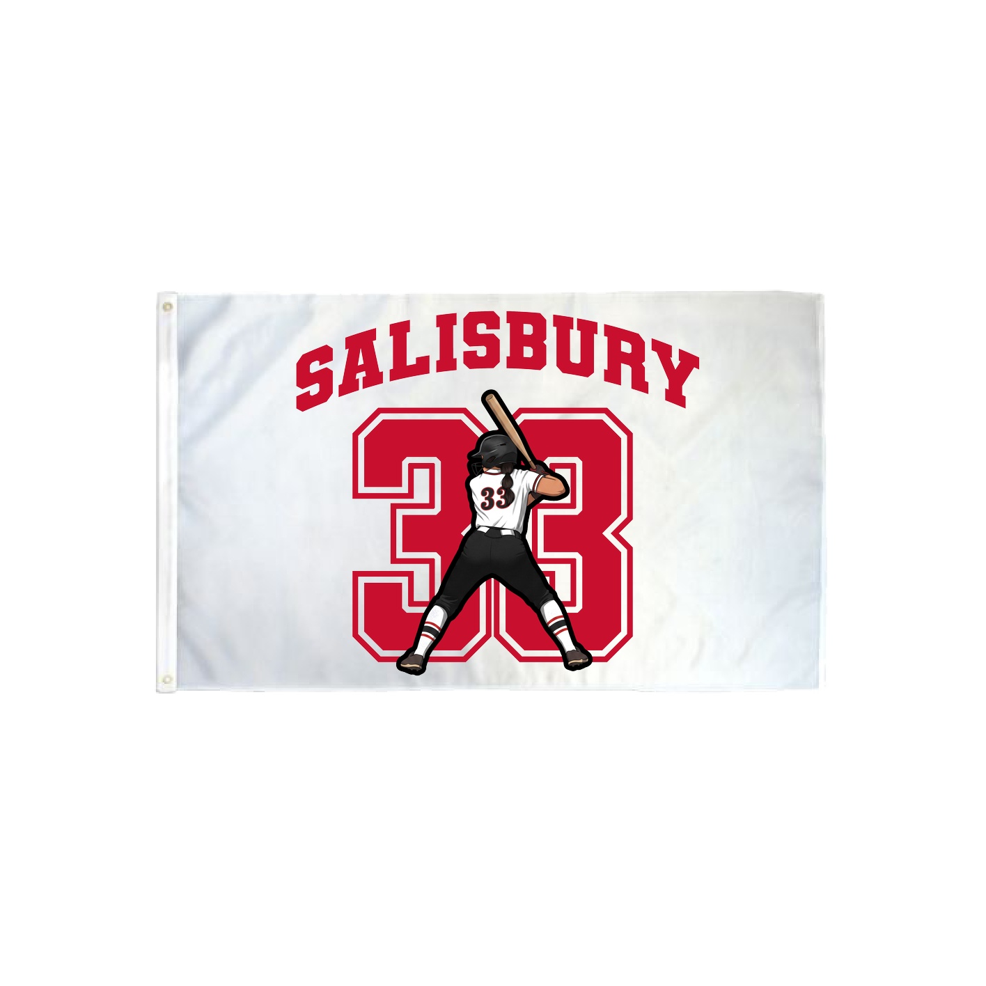 3x5 Flag — Number in Classic