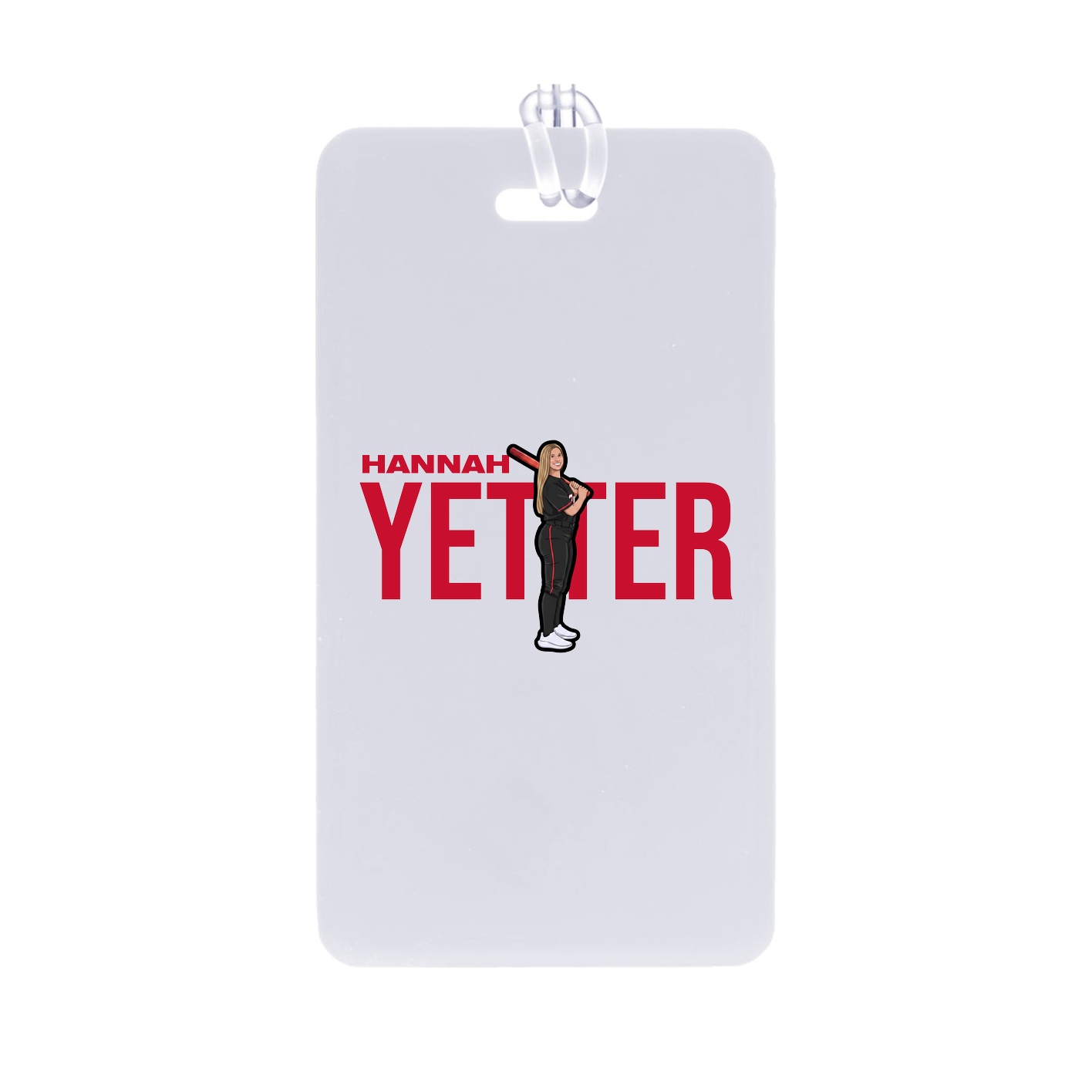 Bag Tag — Player Name in Classic