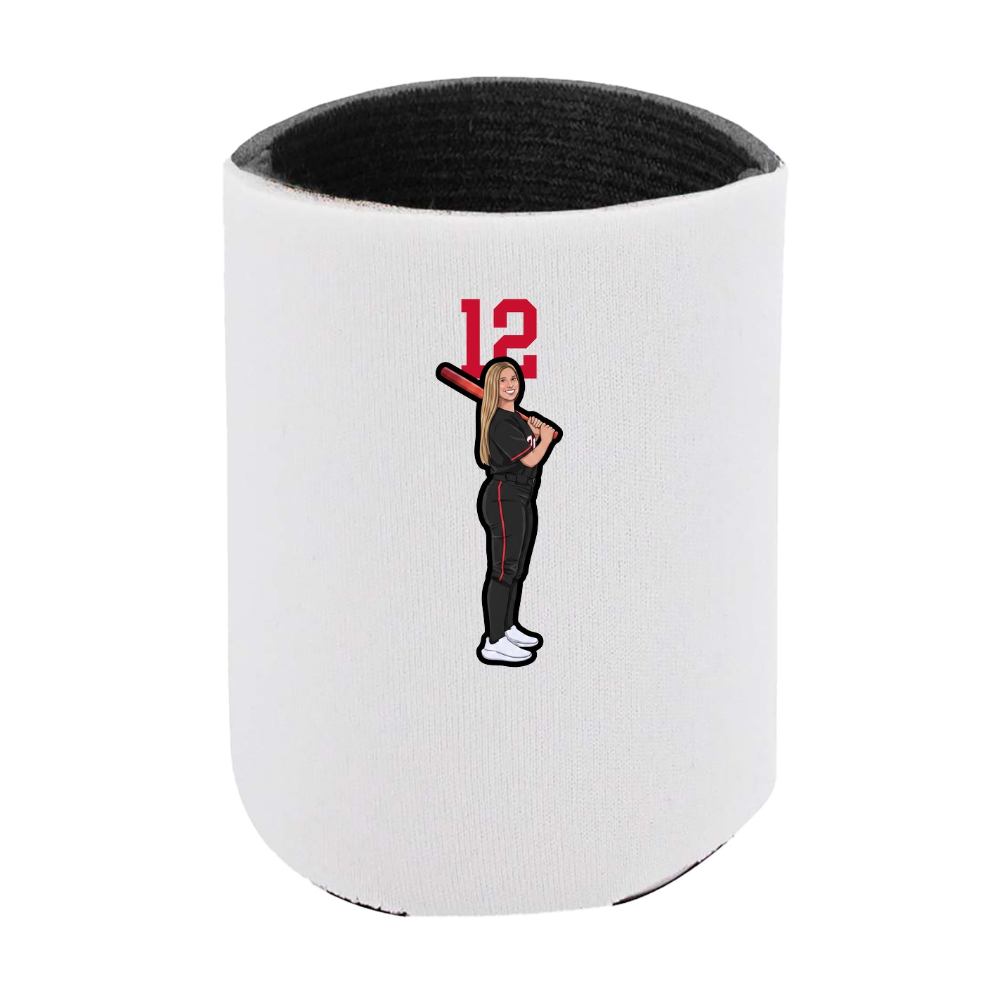 Can Holder — Number Top in White