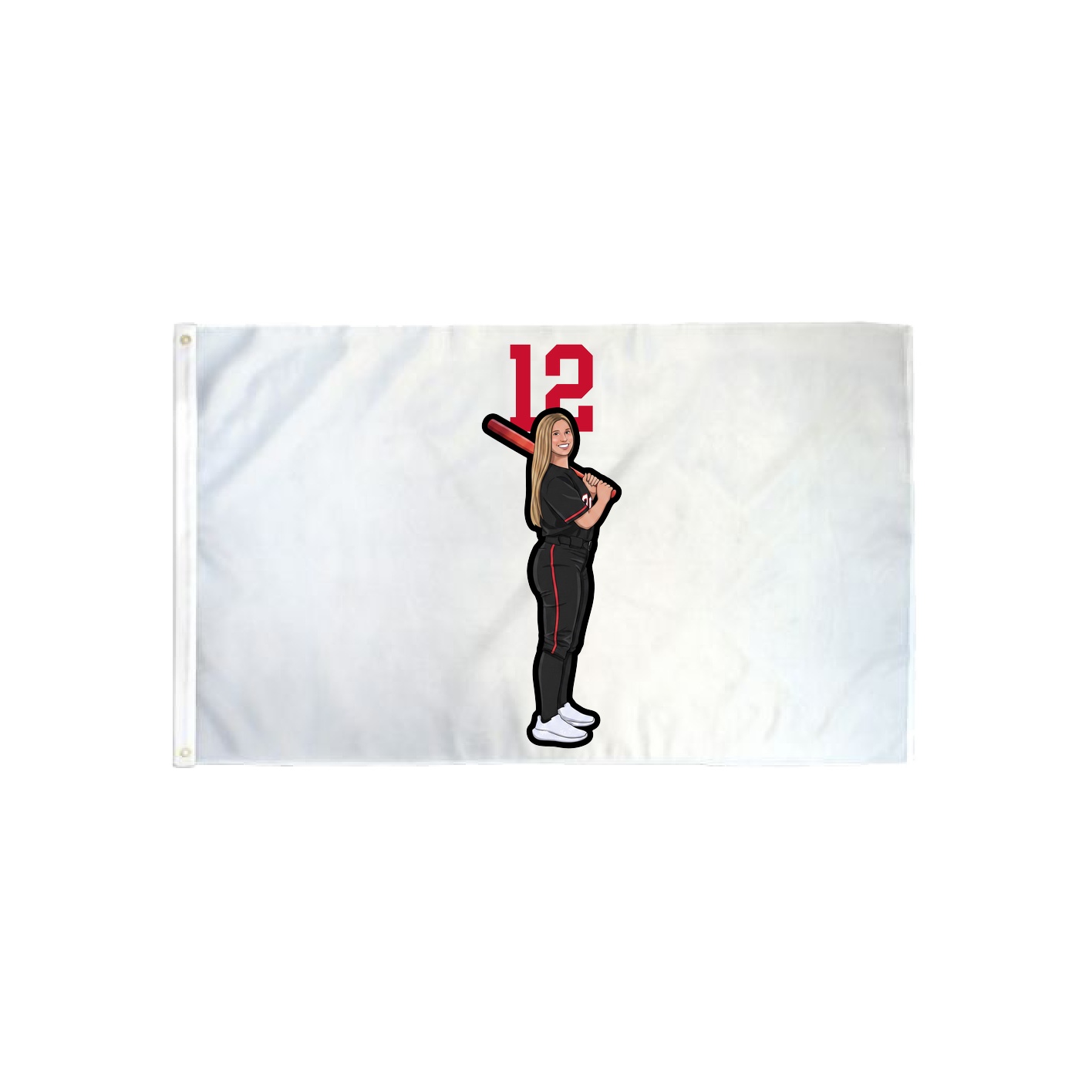 3x5 Flag — Number Top in Classic