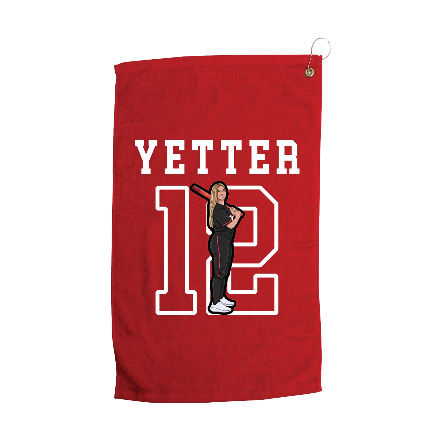 Golf Towel — Shirsey in Red
