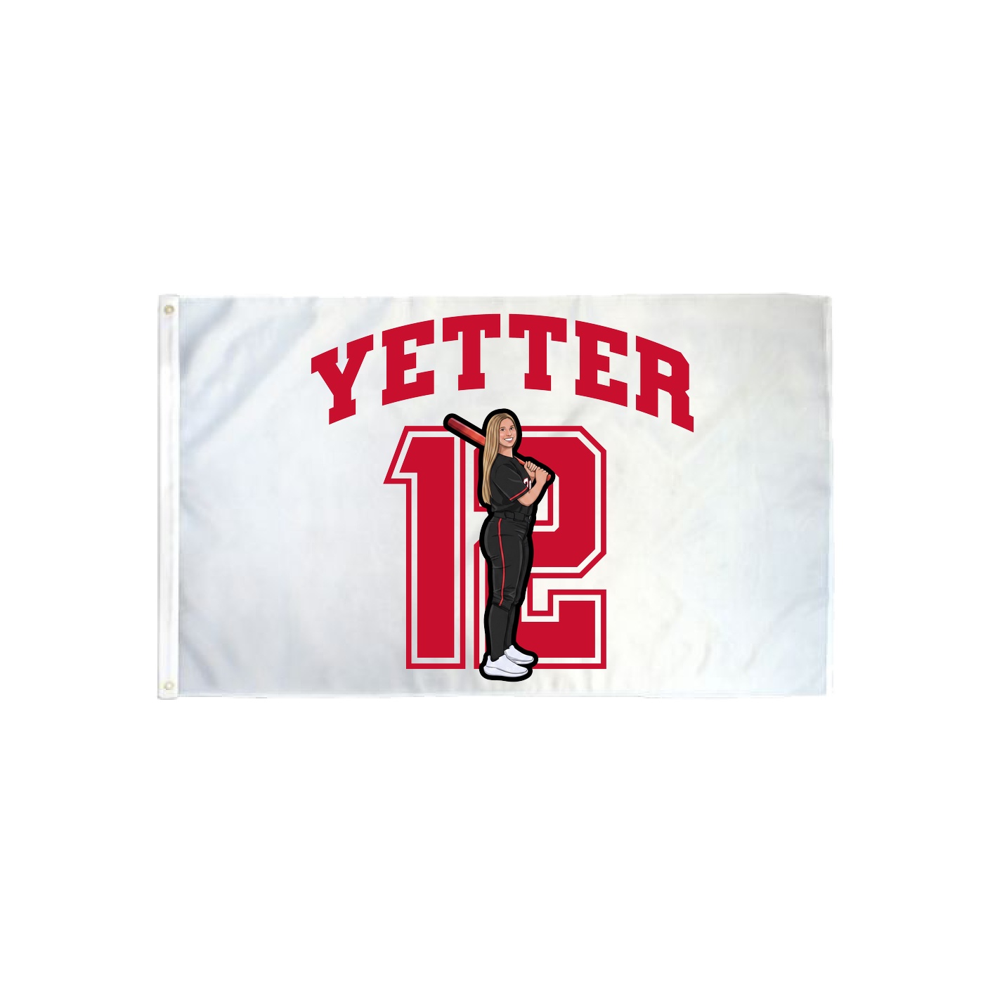 3x5 Flag — Number in Classic