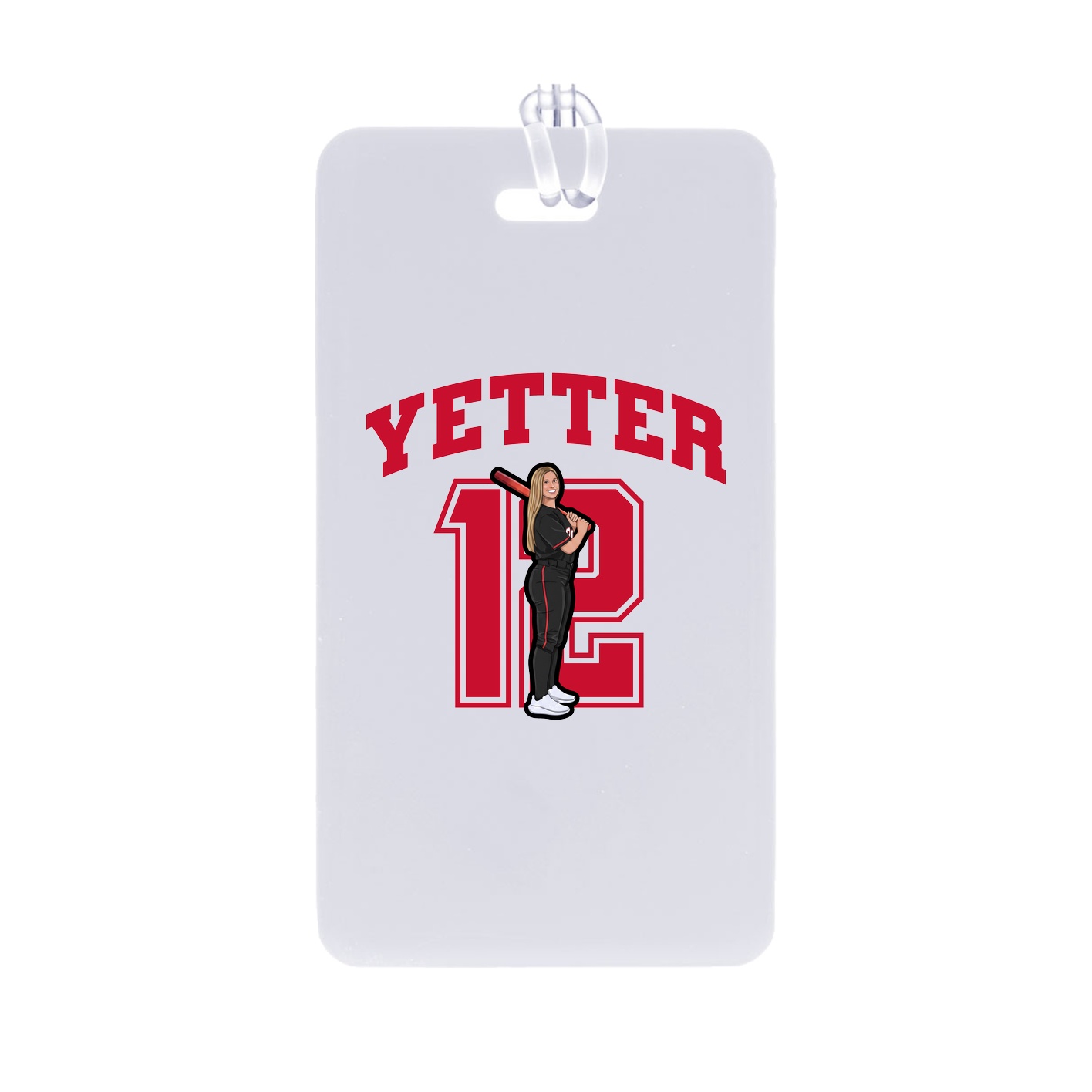 Bag Tag — Number in Classic