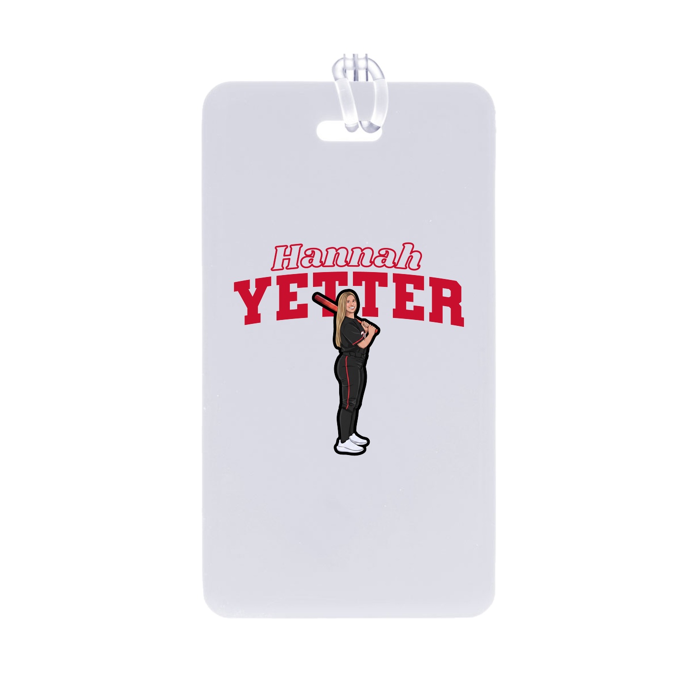 Bag Tag — Name Arch in Classic