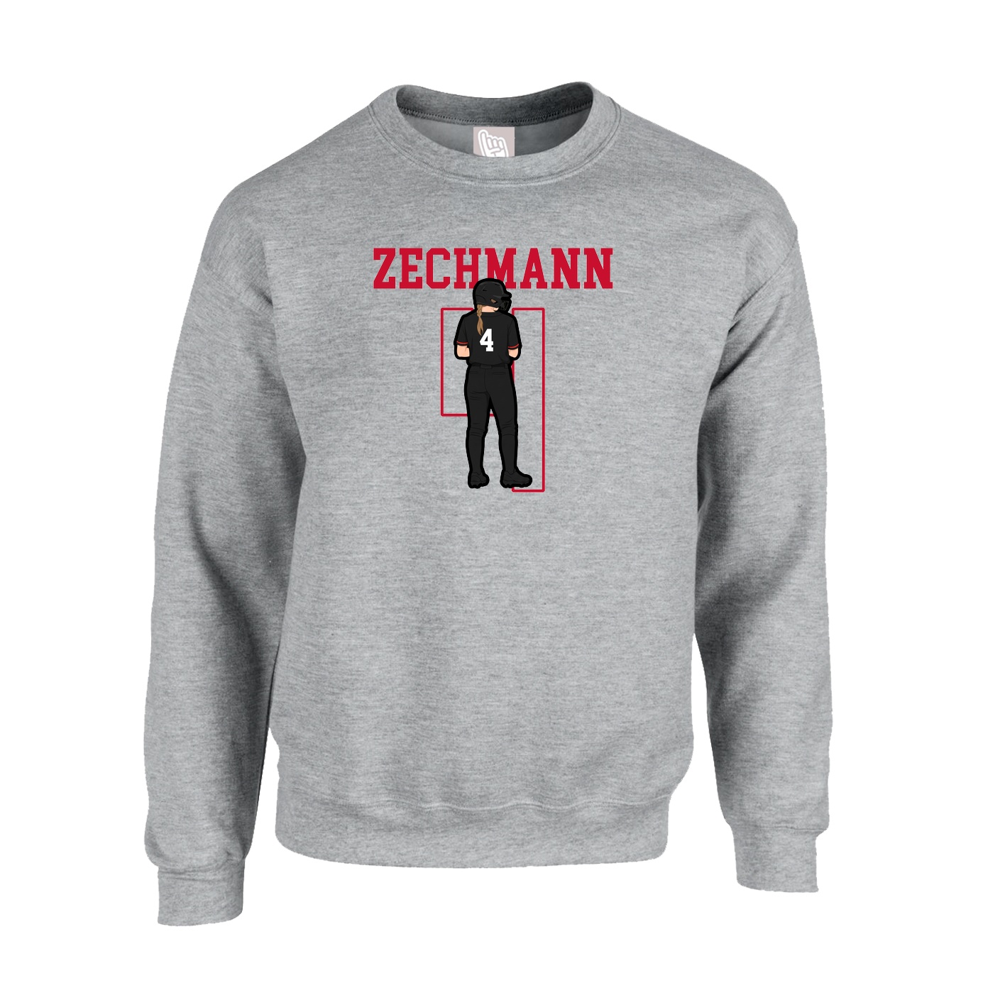 Fleece Crew — Shirsey in Grey