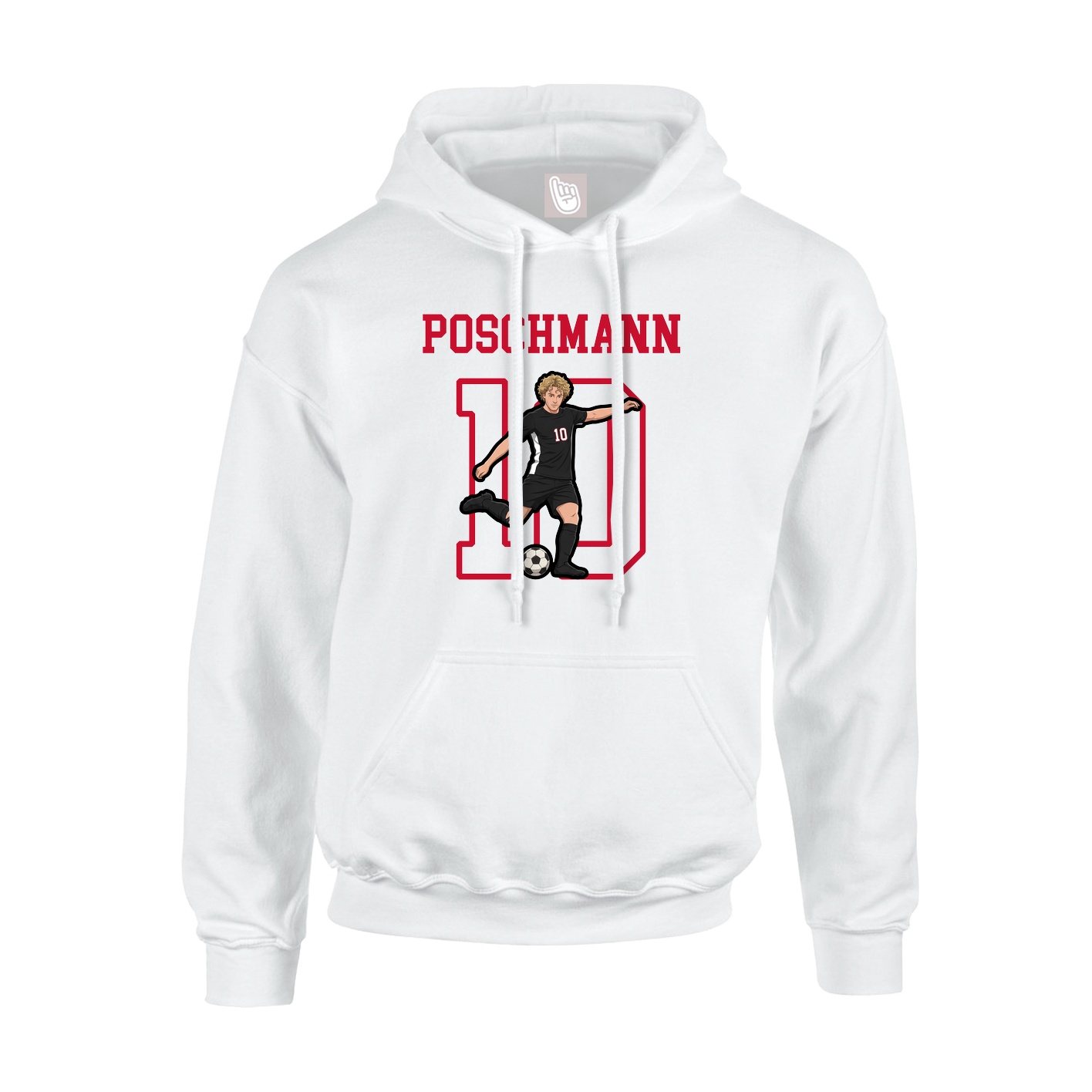 Hoodie — Shirsey in White