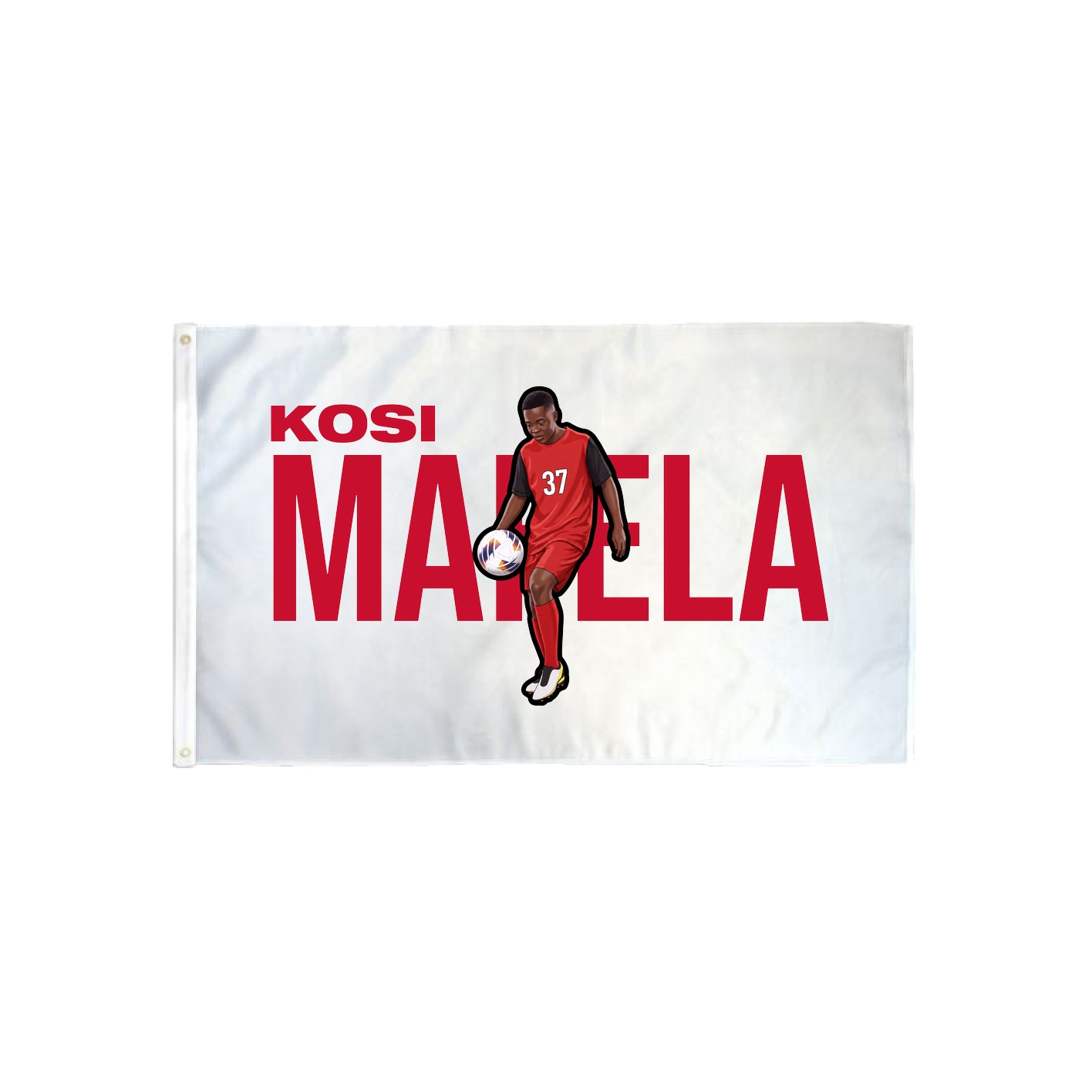 3x5 Flag — Player Name in Classic