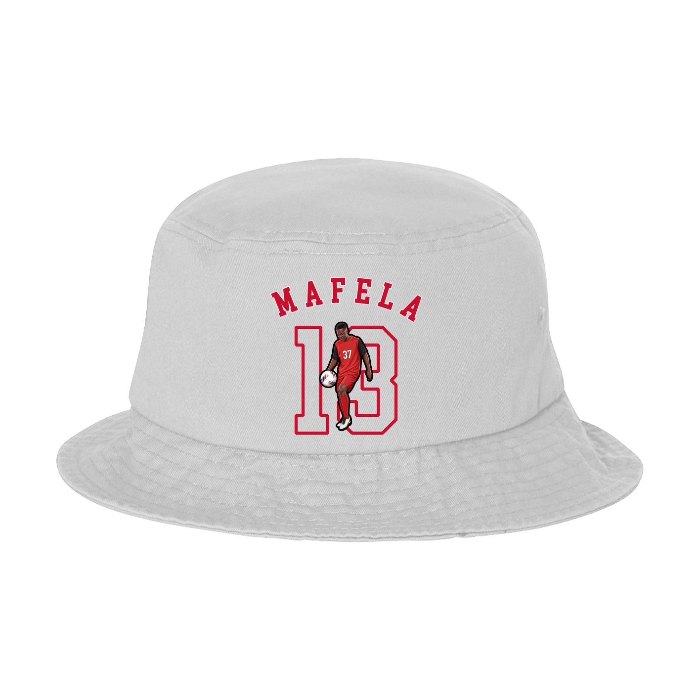 Bucket Cap — Shirsey Arch in White
