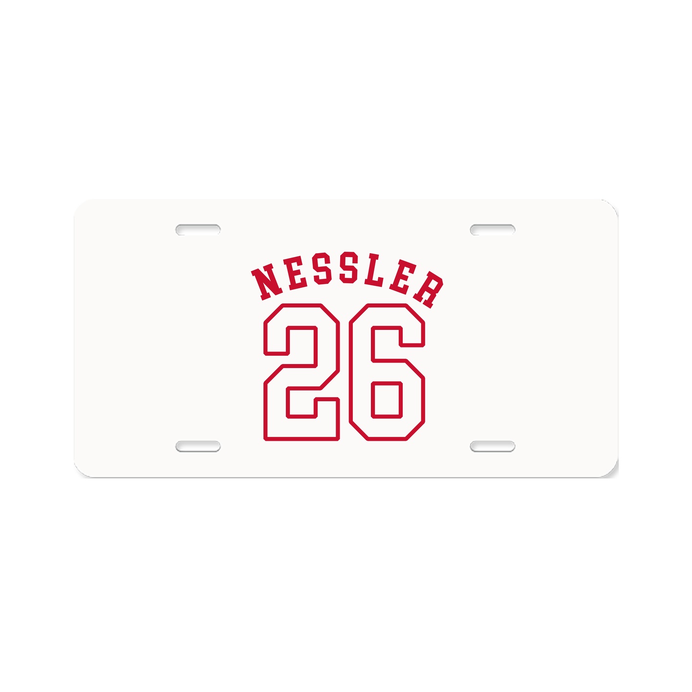 License Plate — Shirsey Arch in Classic