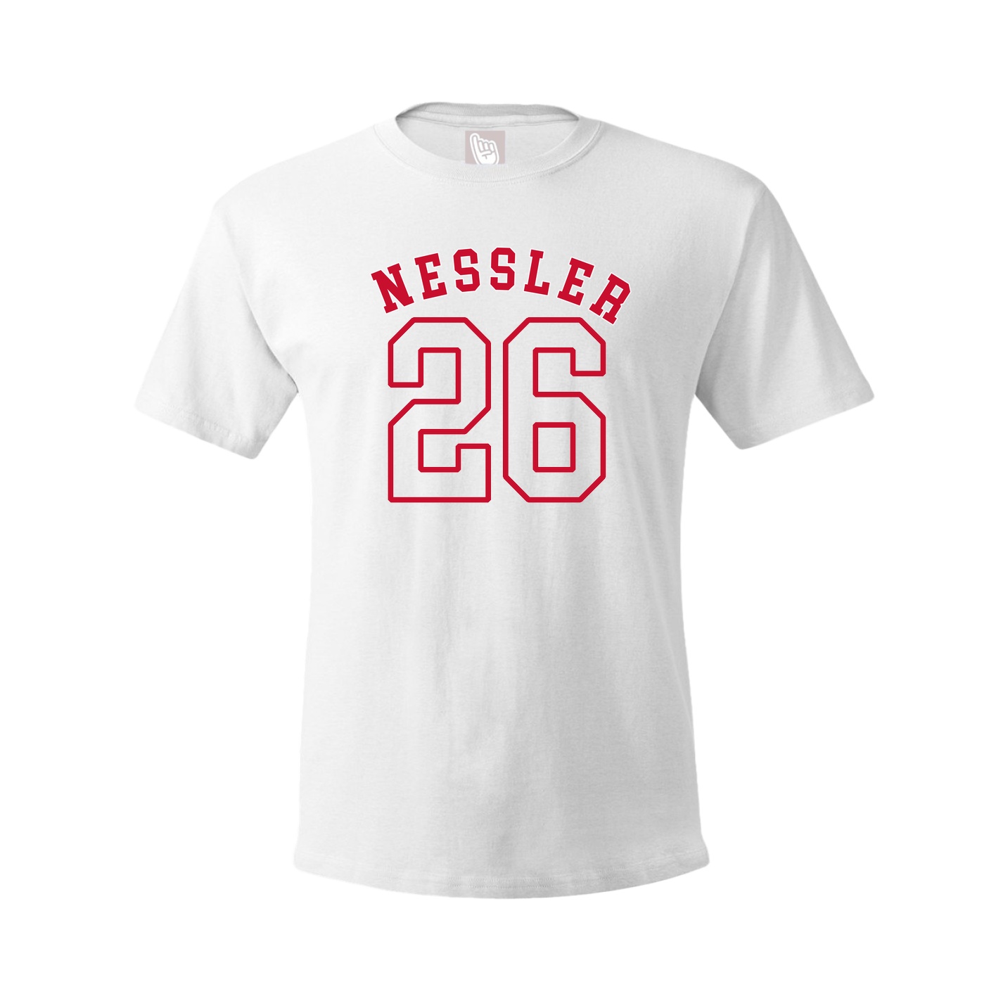 Youth Tee — Shirsey Arch in White